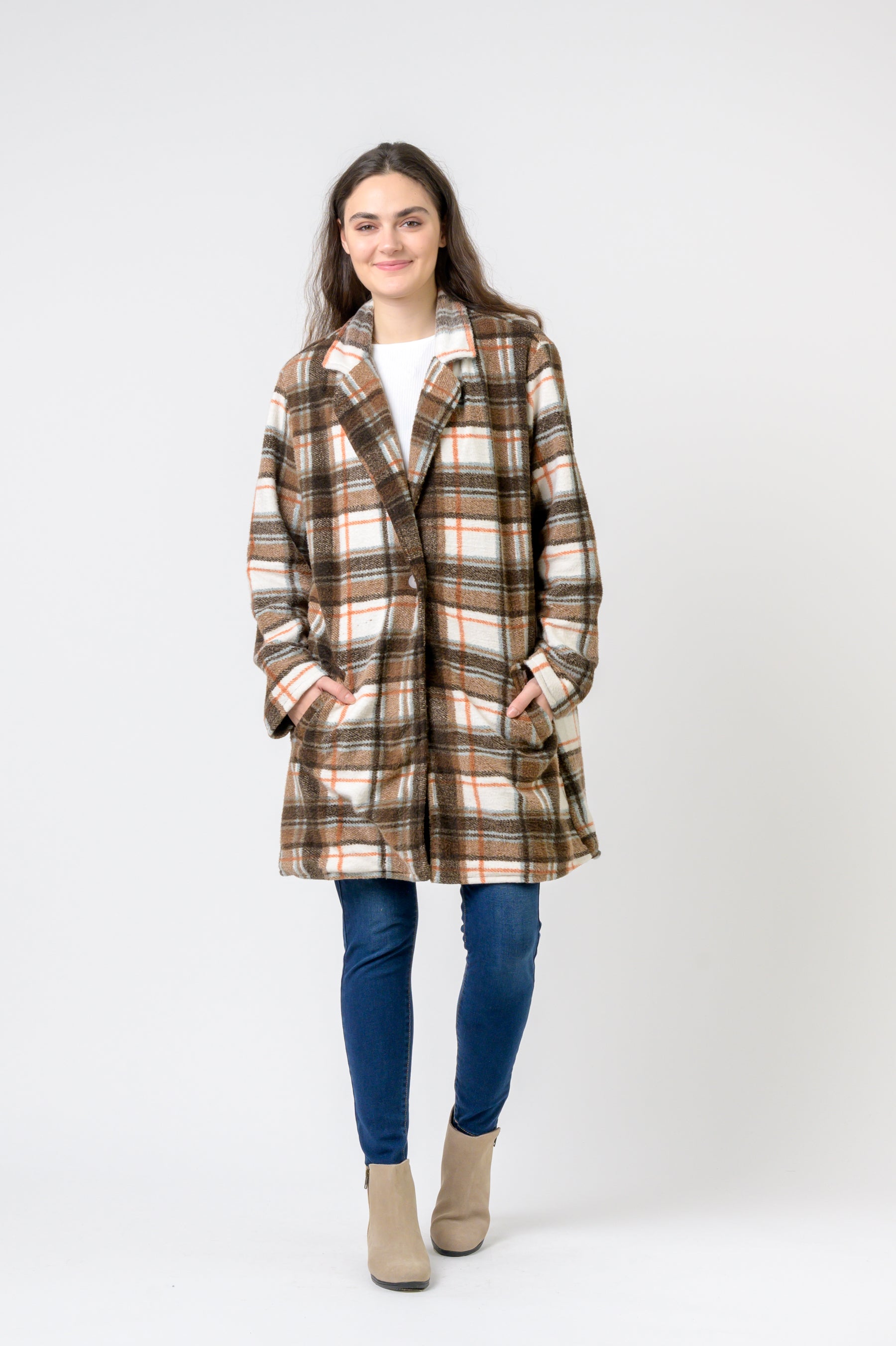 Rhea Incalescence Plaid Jacket