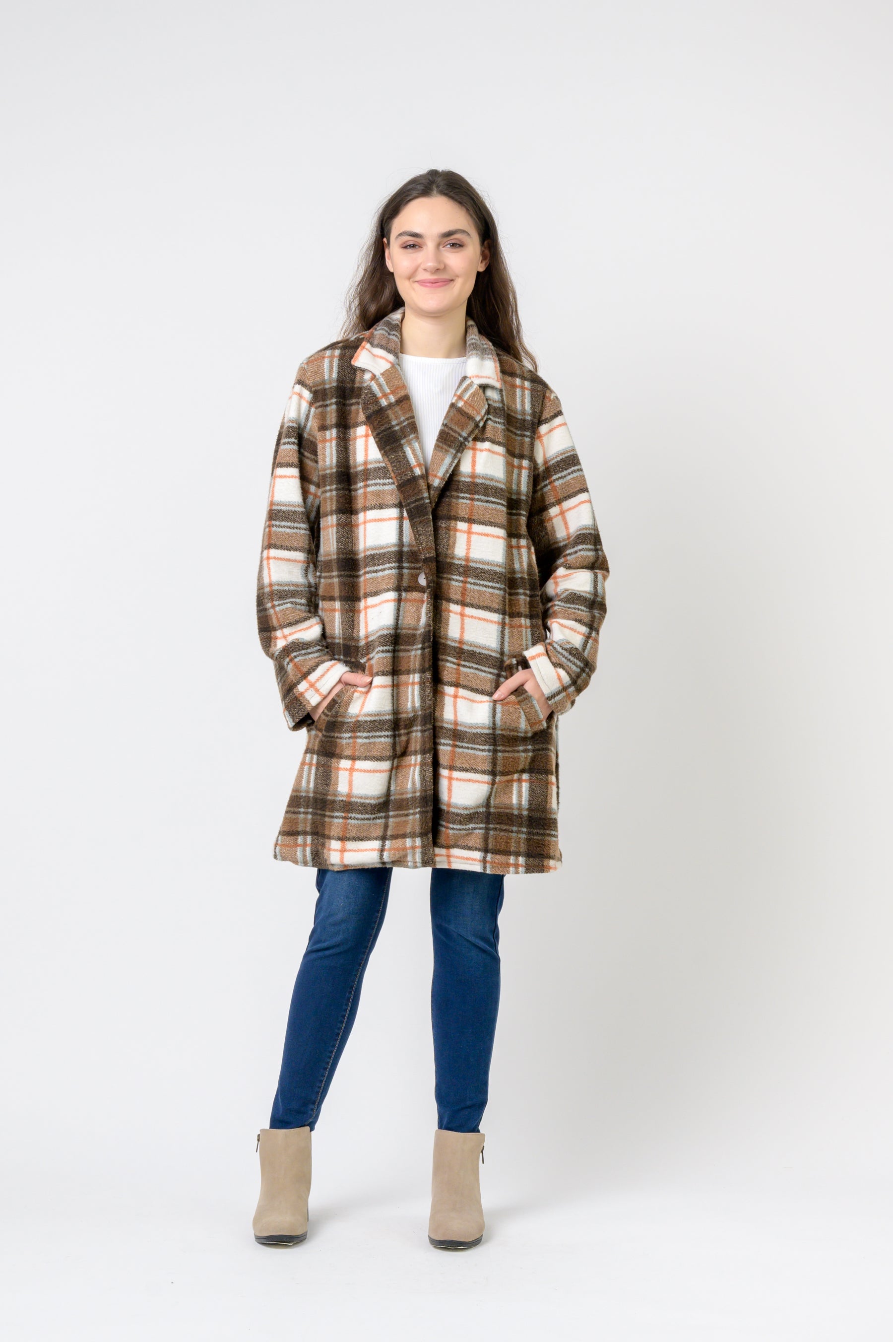 Rhea Incalescence Plaid Jacket
