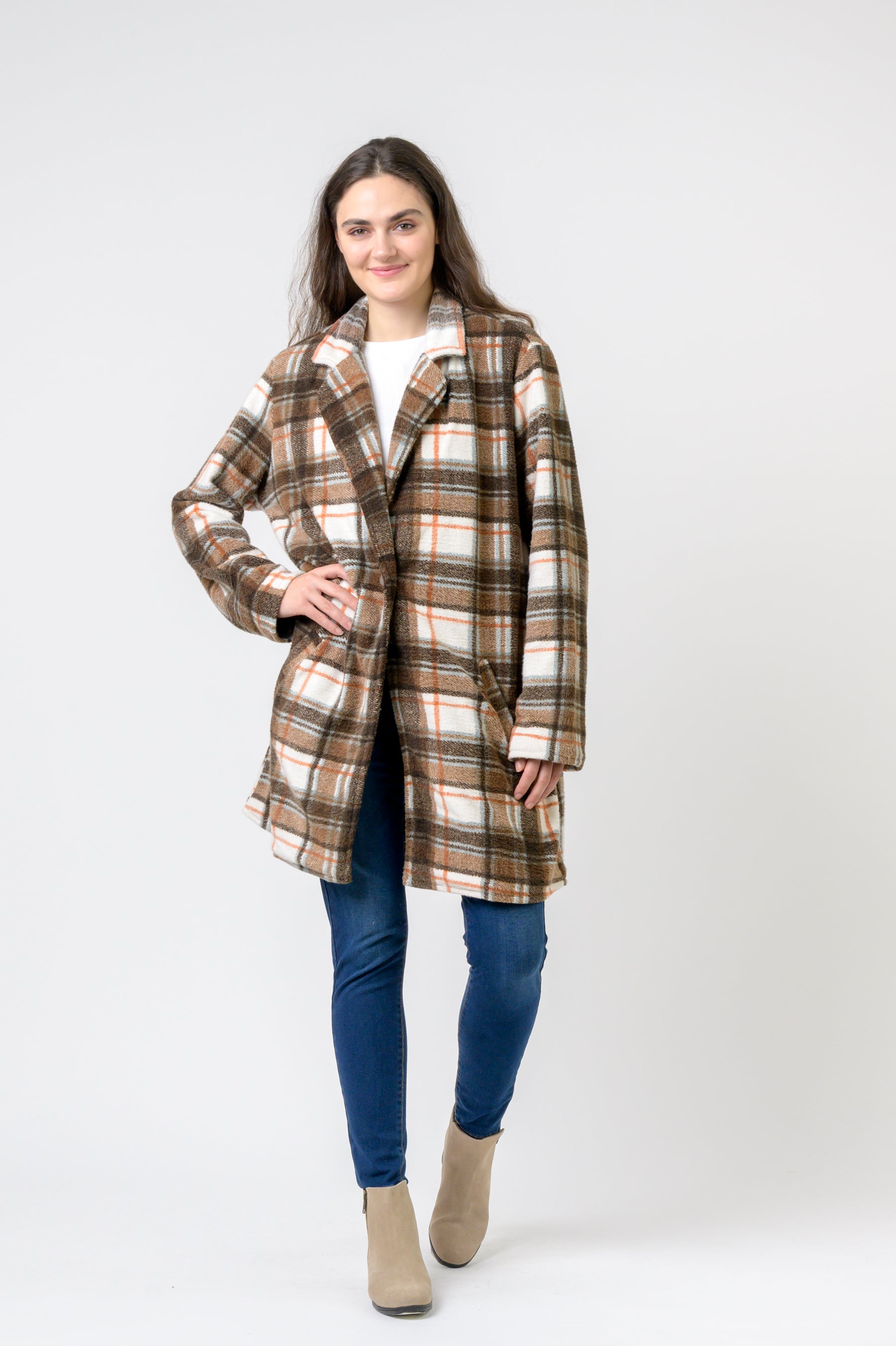 Rhea Incalescence Plaid Jacket