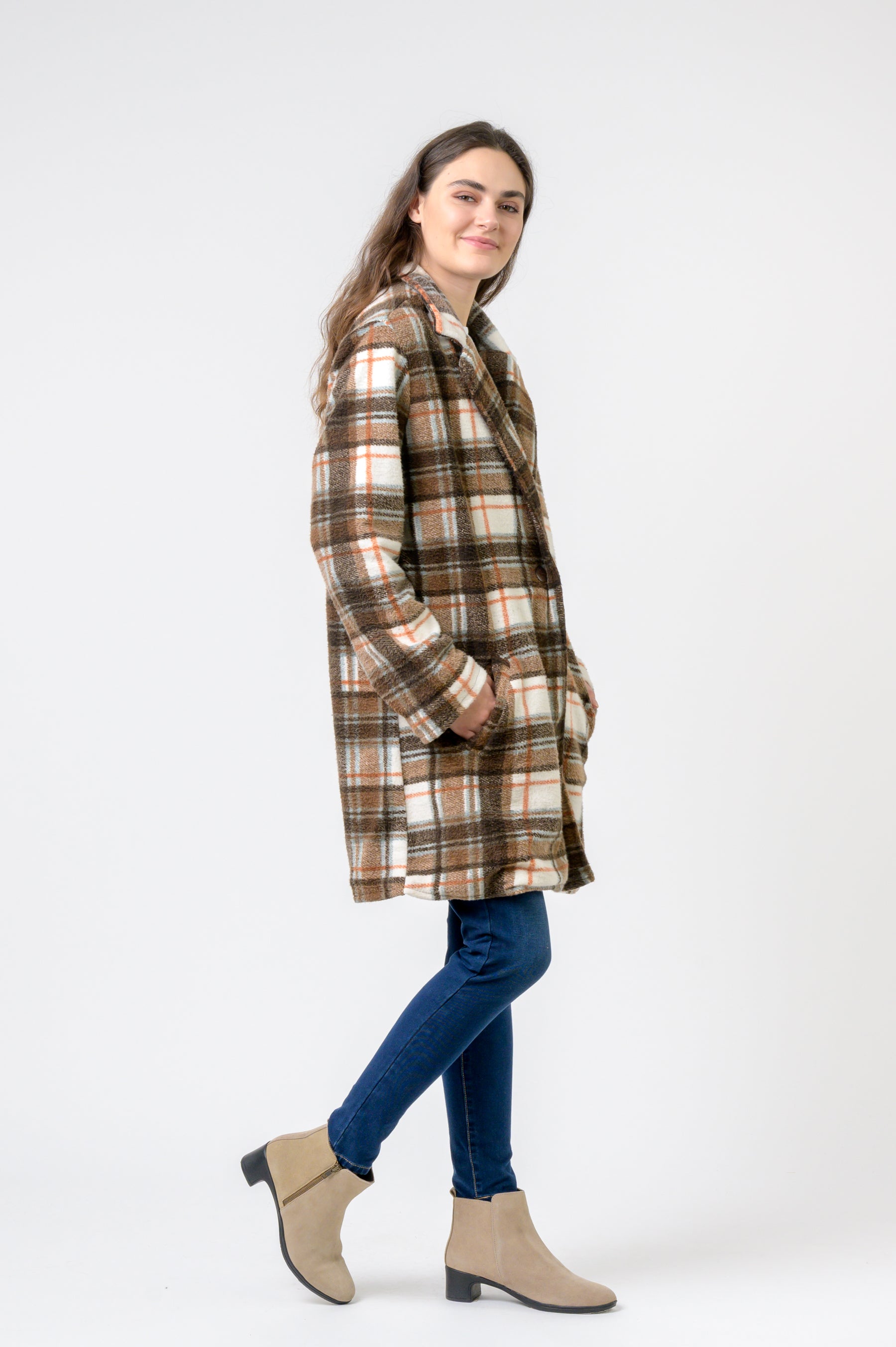 Rhea Incalescence Plaid Jacket