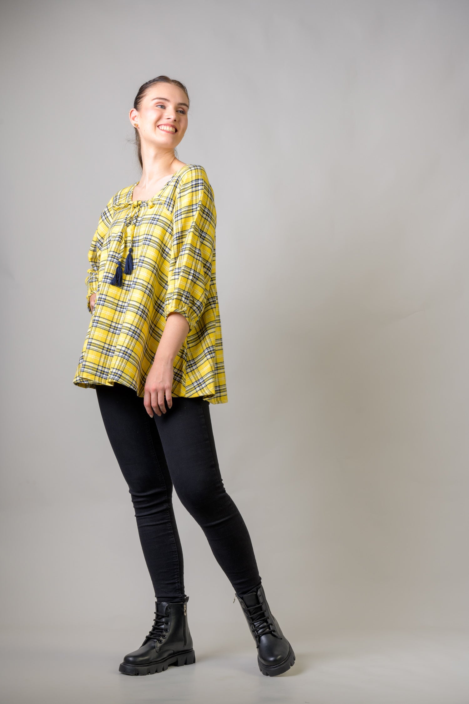 Rhea Ronda Top Yellow / S/M
