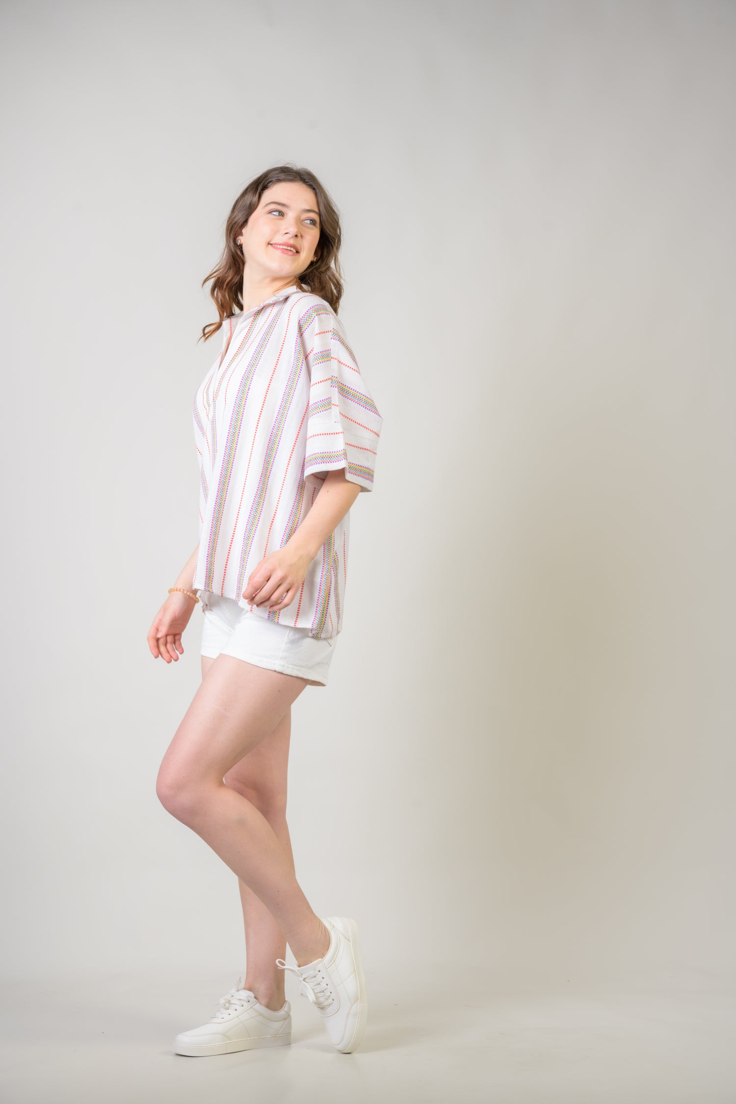 Rhea Casie Top White / S/M