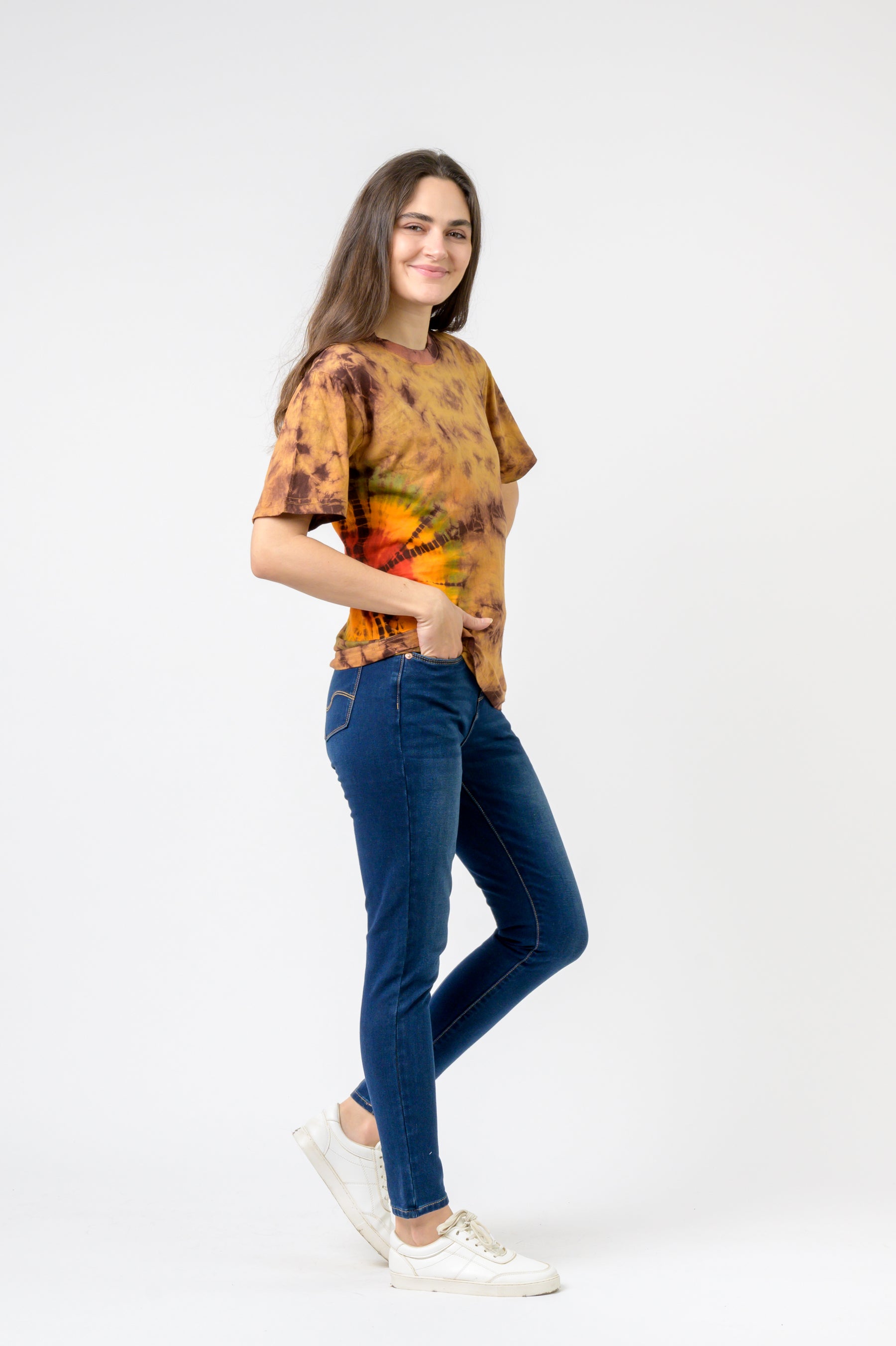 Rhea Tie-Dye Field Bloom T-Shirt