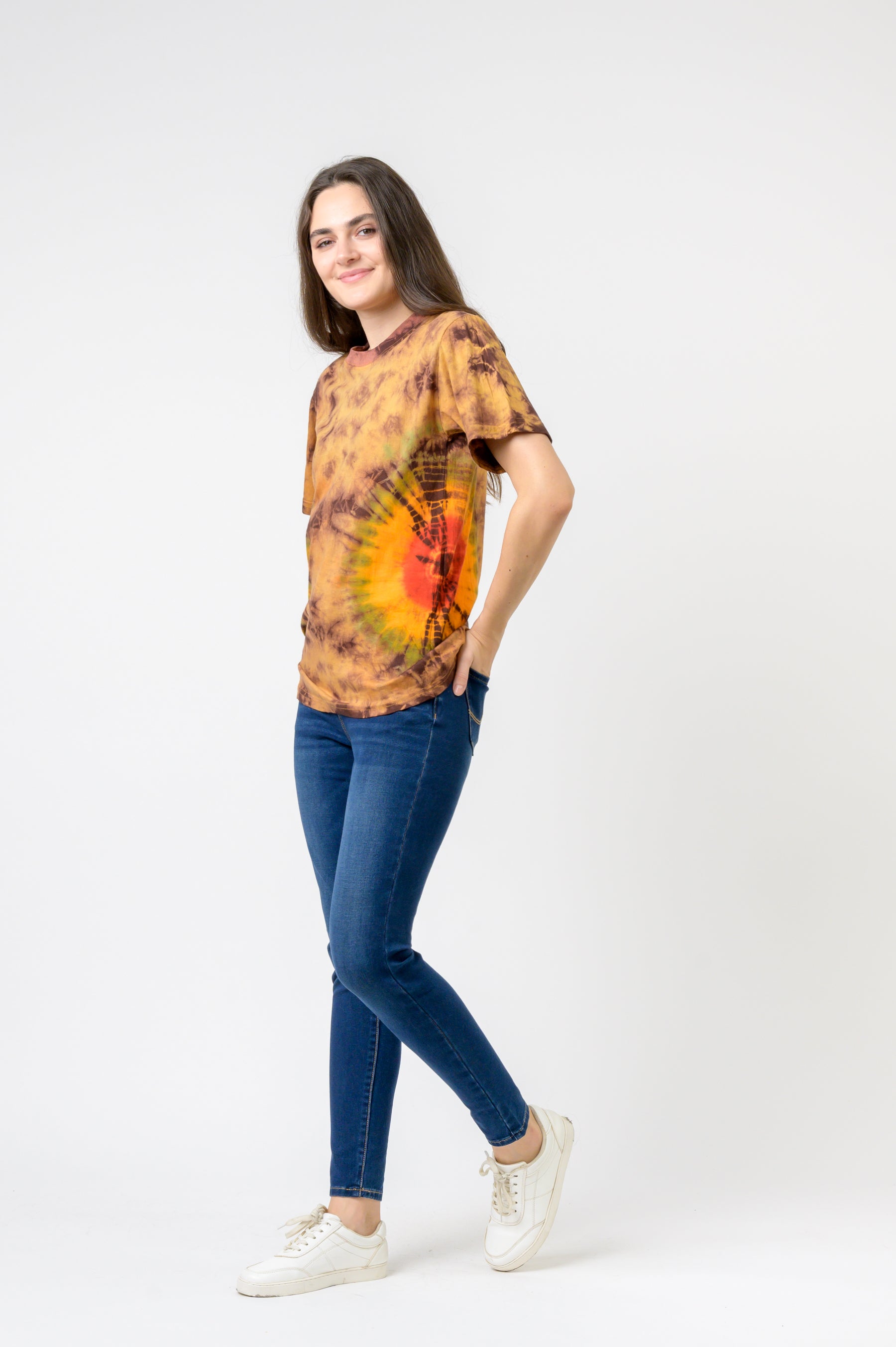 Rhea Tie-Dye Field Bloom T-Shirt