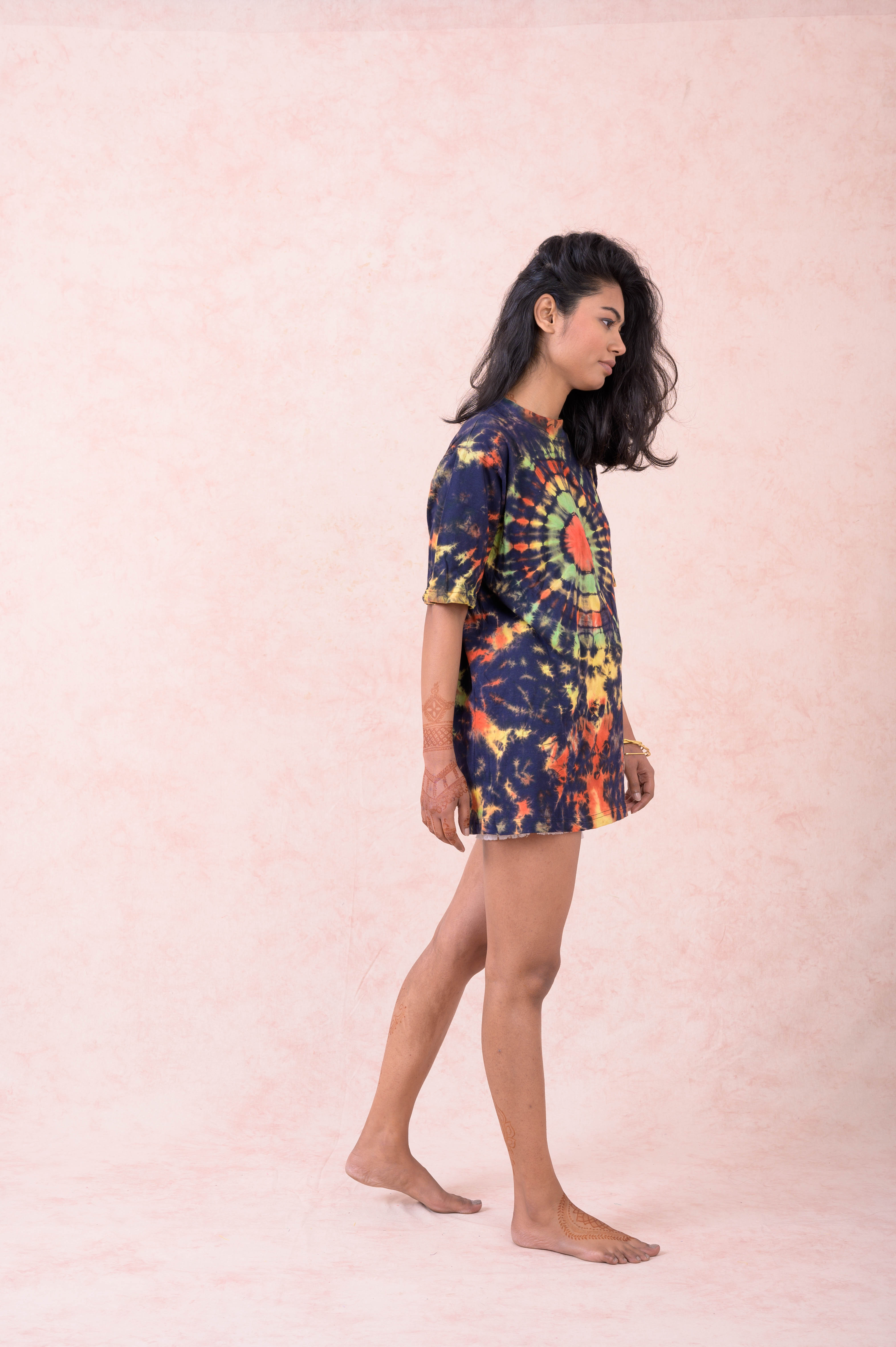 Rhea Galaxy Splash Tie-Dye T-Shirt