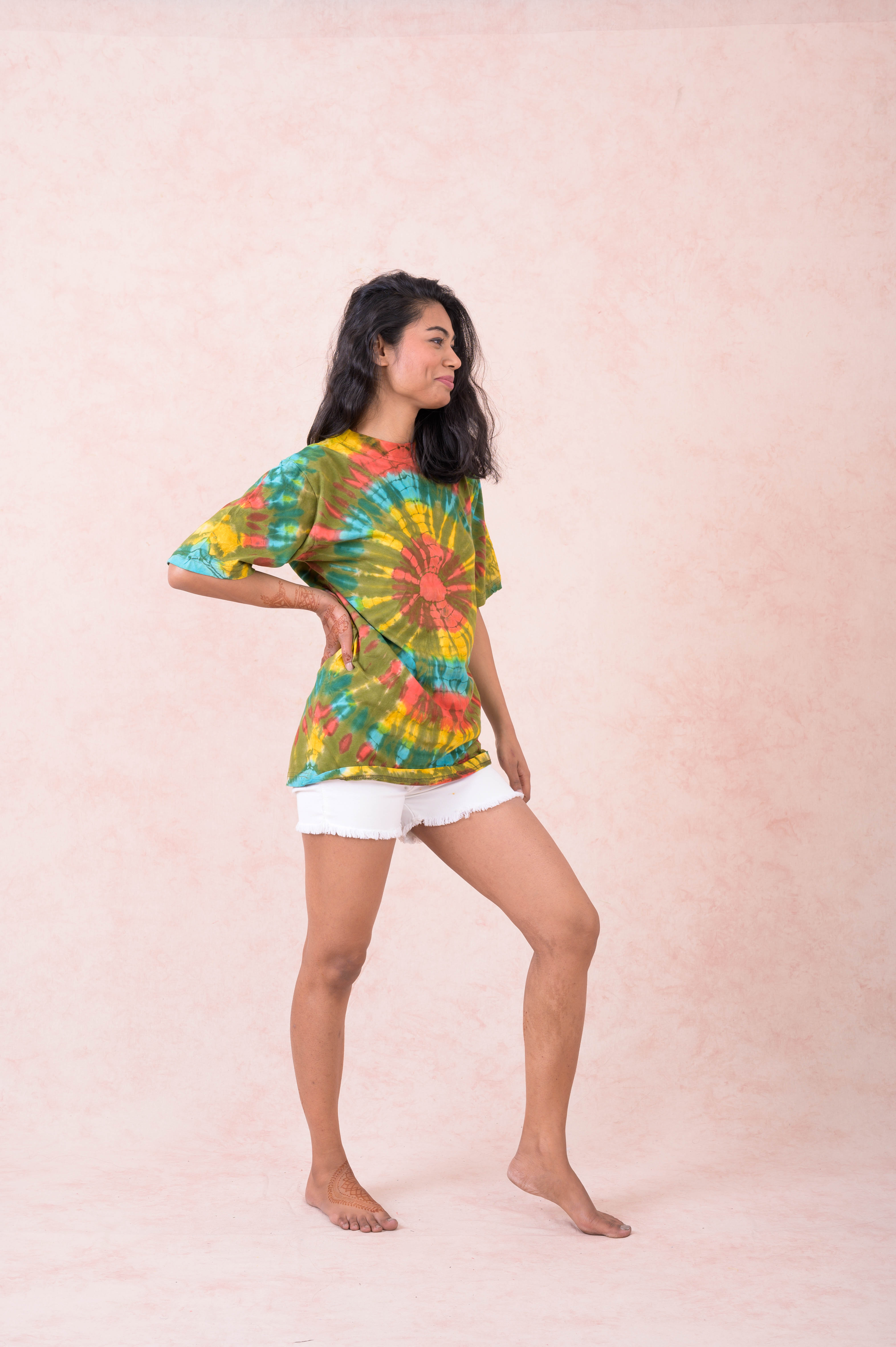 Rhea Ocean Prayer Tie-Dye T-Shirt