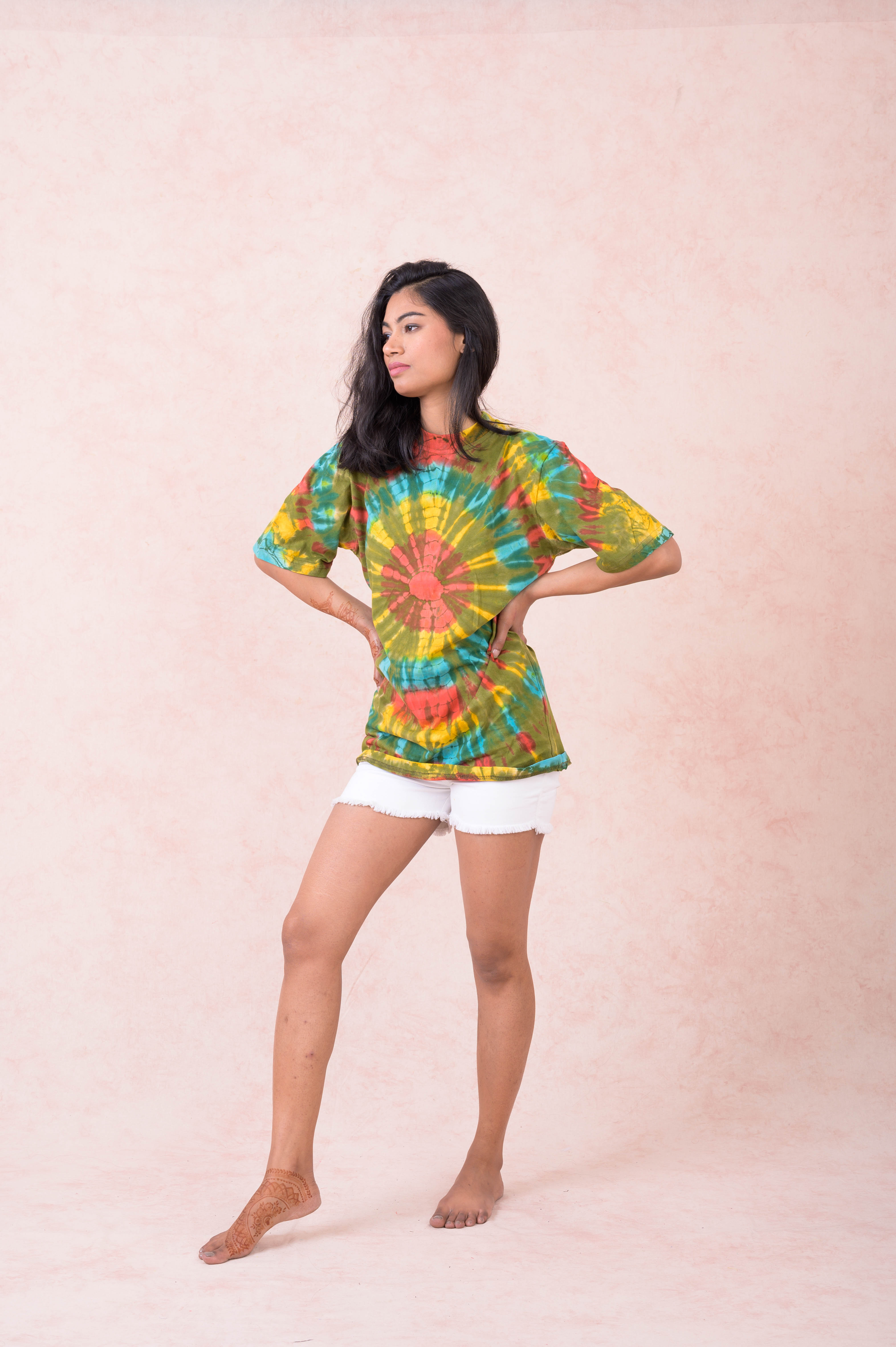 Rhea Ocean Prayer Tie-Dye T-Shirt