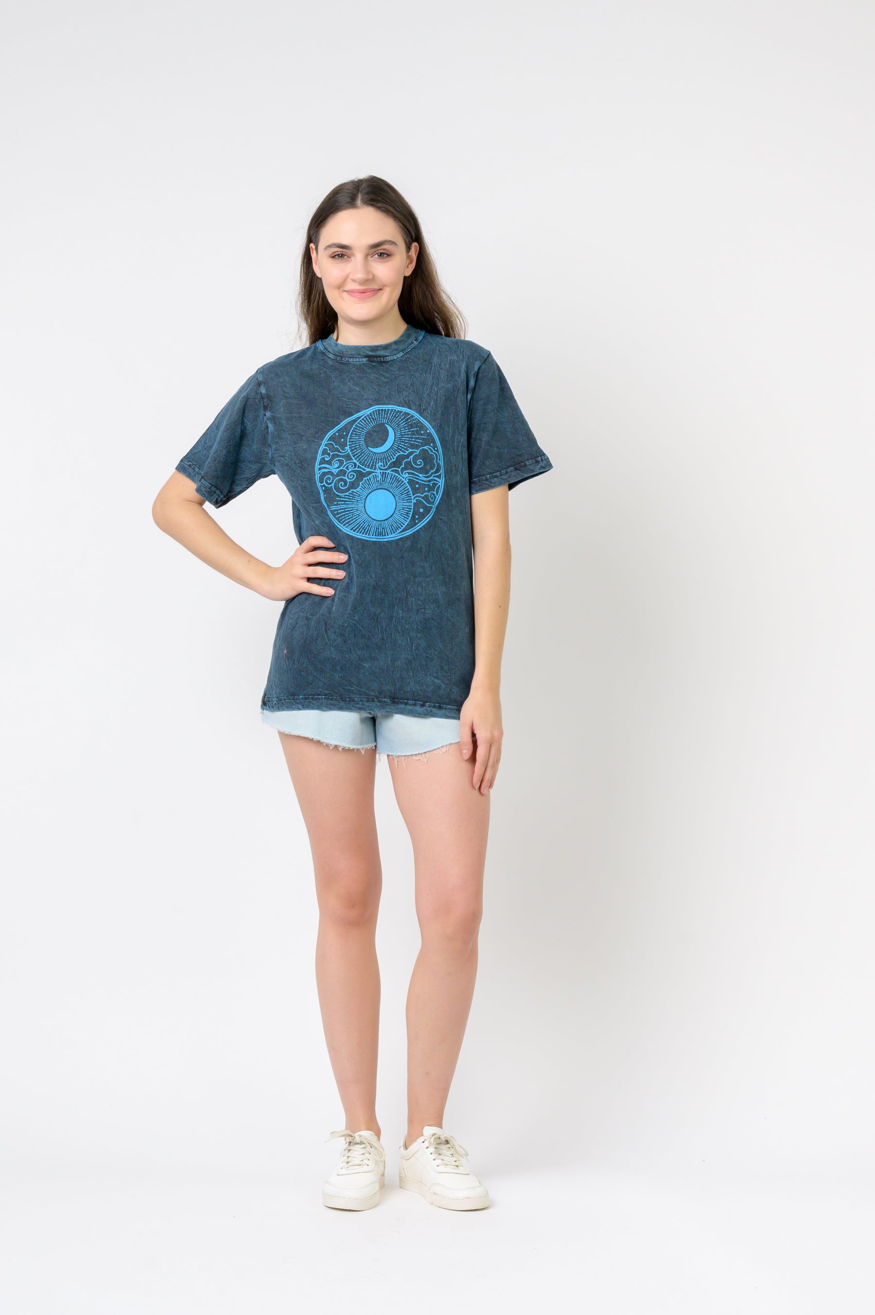 Rhea Sun and Moon Yin Yang T-Shirt