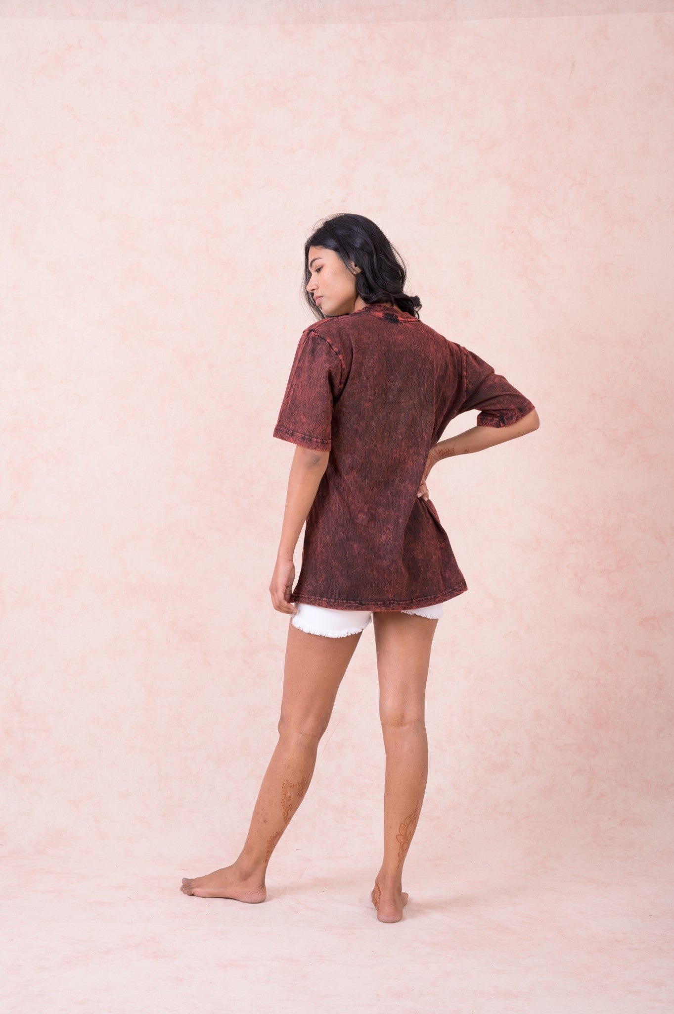 Rhea Skull & Blooms T-Shirt Black / Small