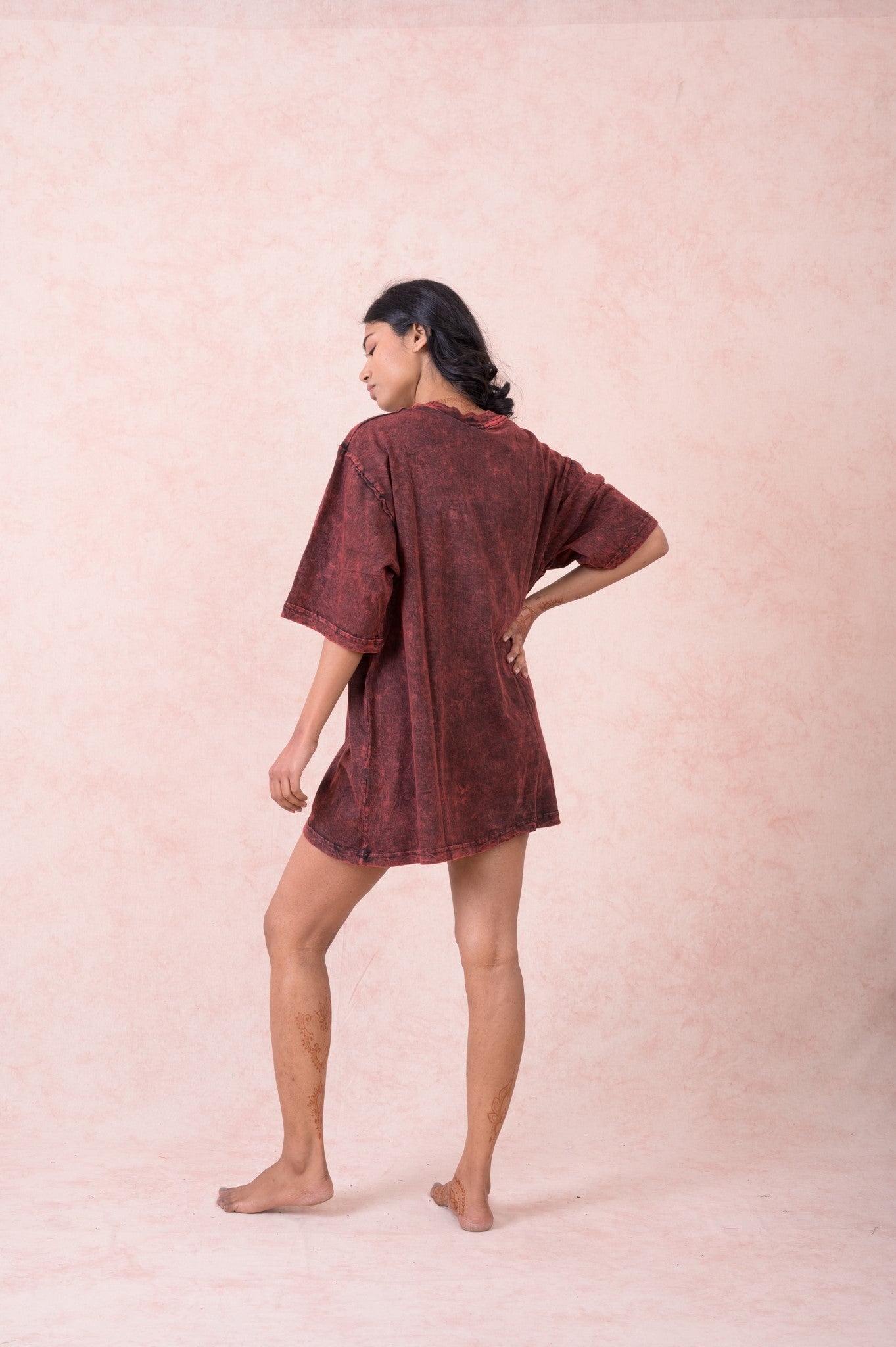 Rhea Flower of Life T-Shirt Black / Small