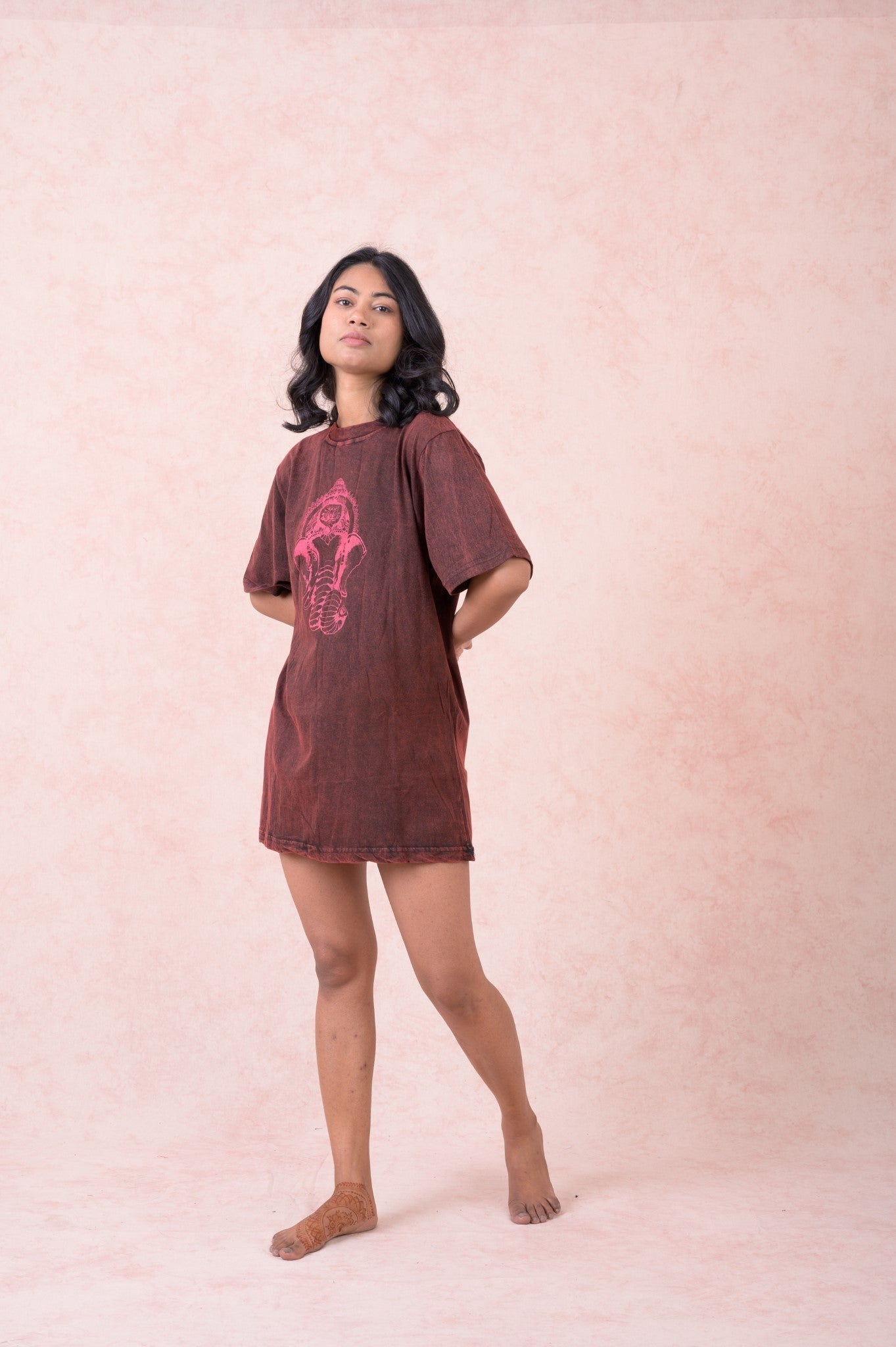 Rhea Lord Ganesha T-Shirt Black / Small