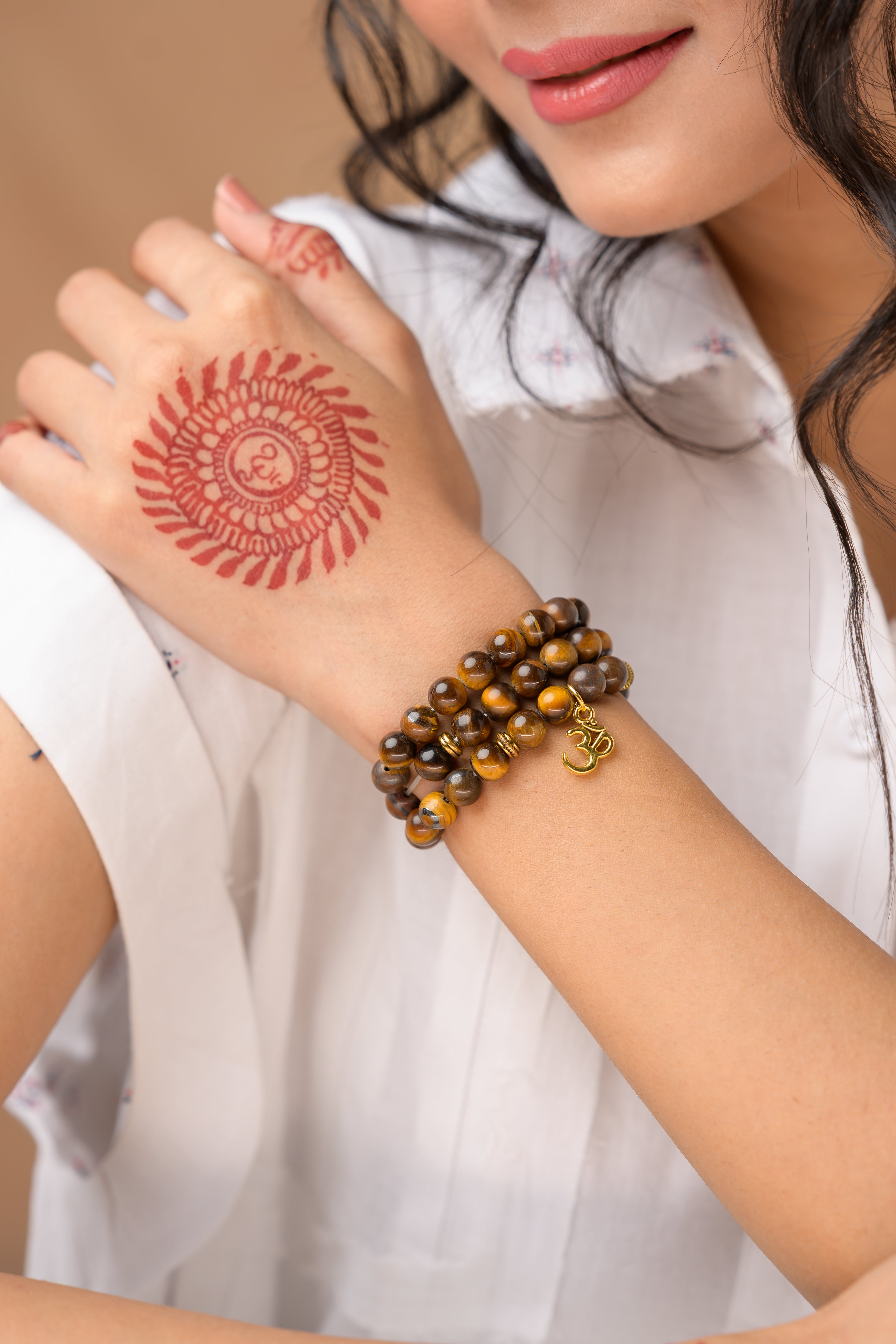 Bead Wrap Bracelet - 8mm