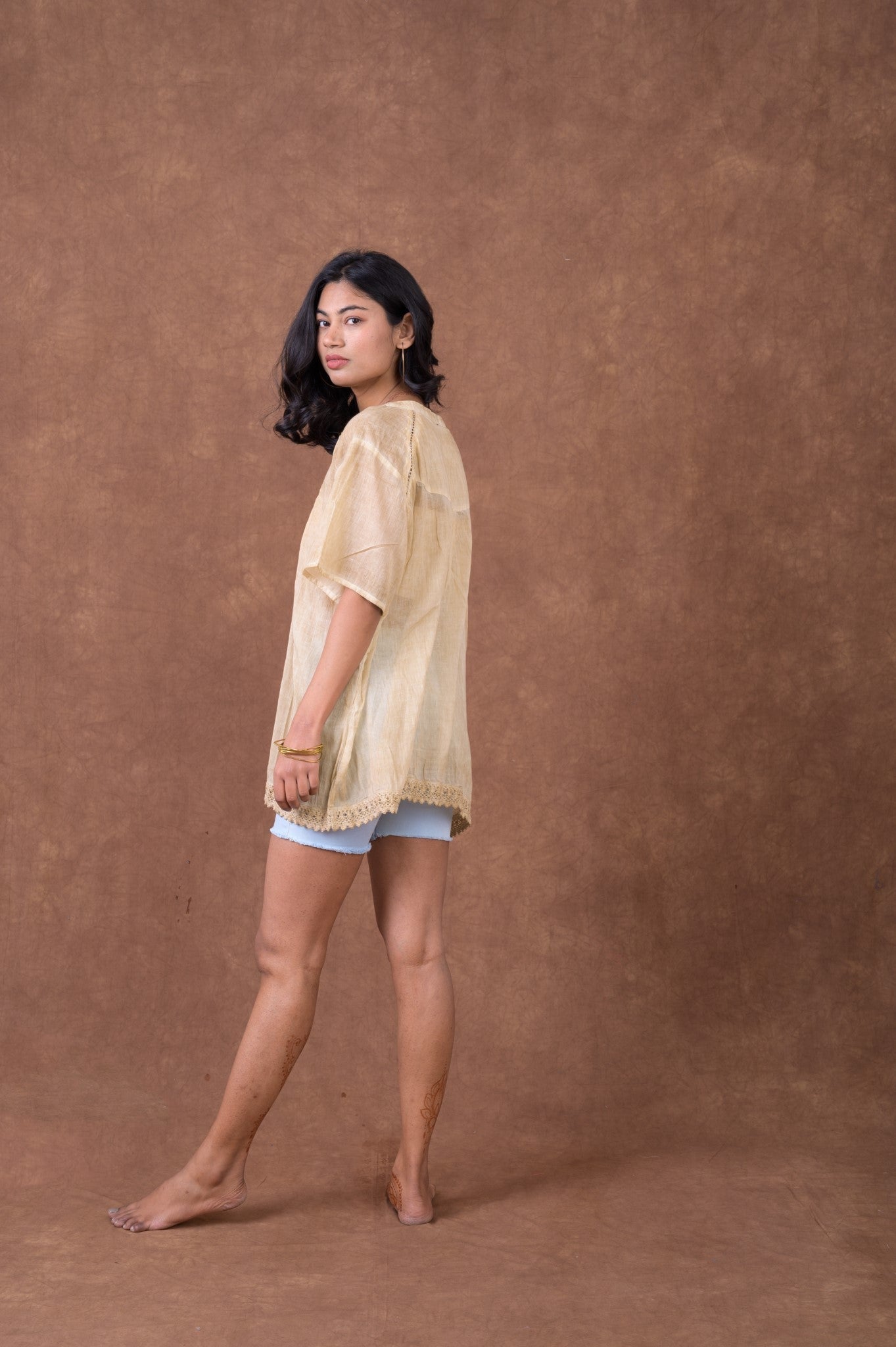Rhea Fashion Short Sleeve Top