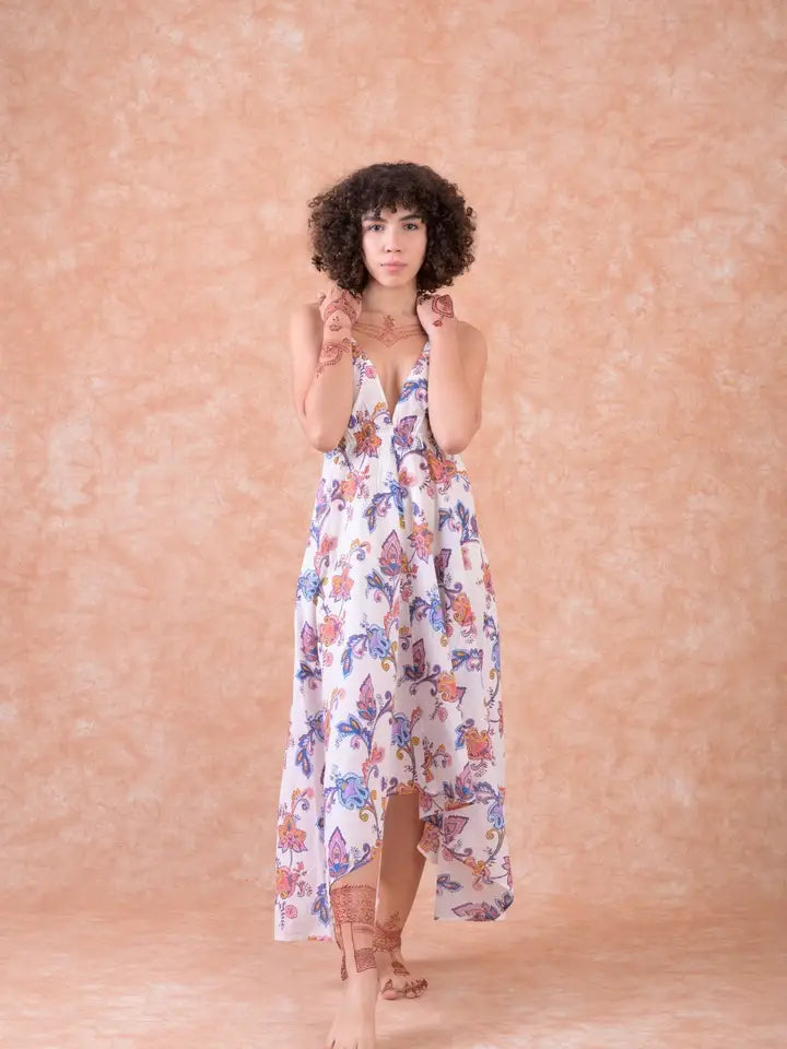 Rhea Sangria Dress
