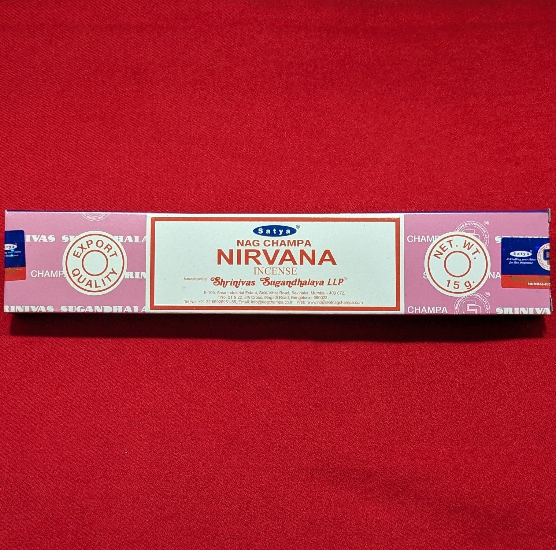 Stick Incense - Satya Nag Champa