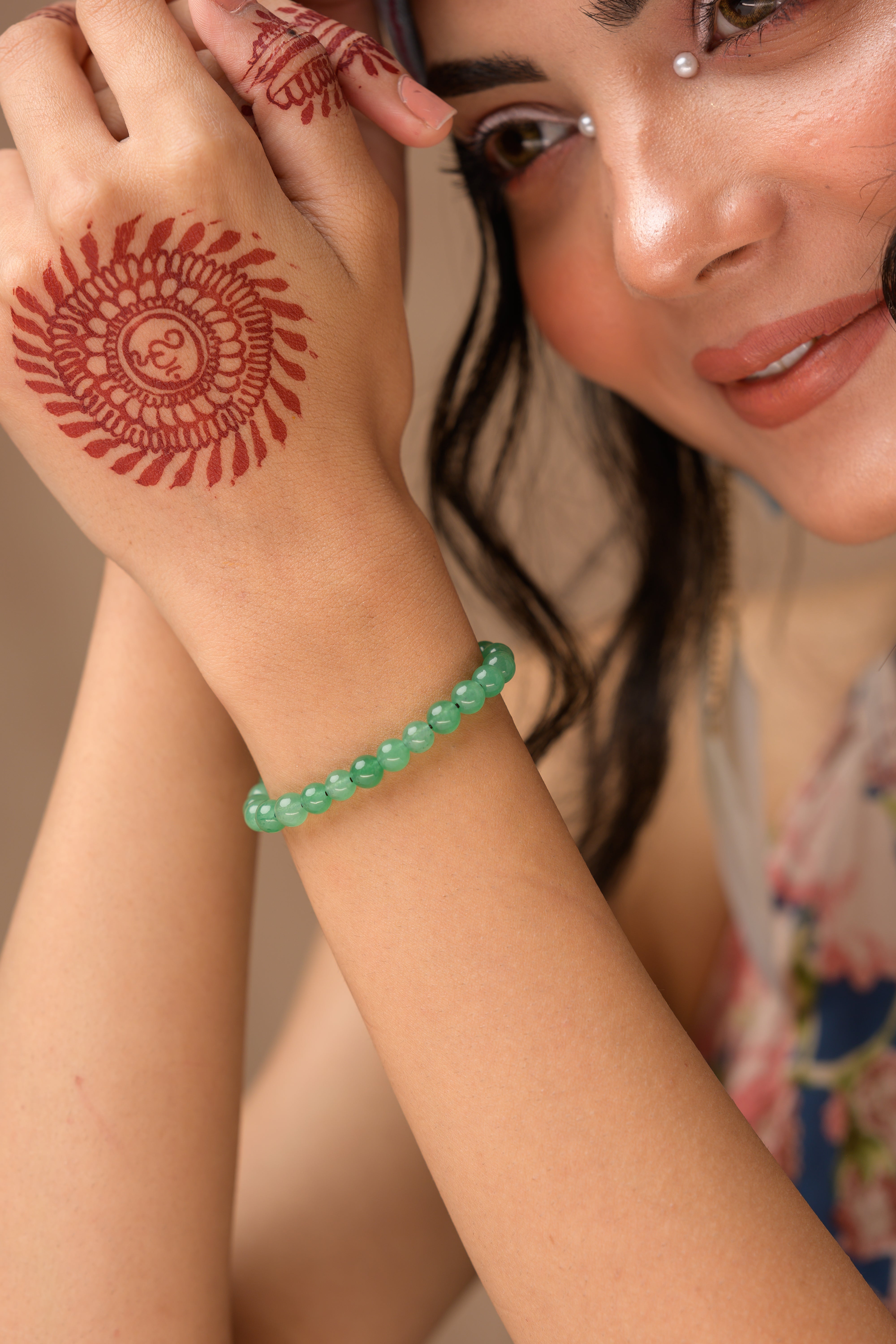 Aventurine Bead Bracelet