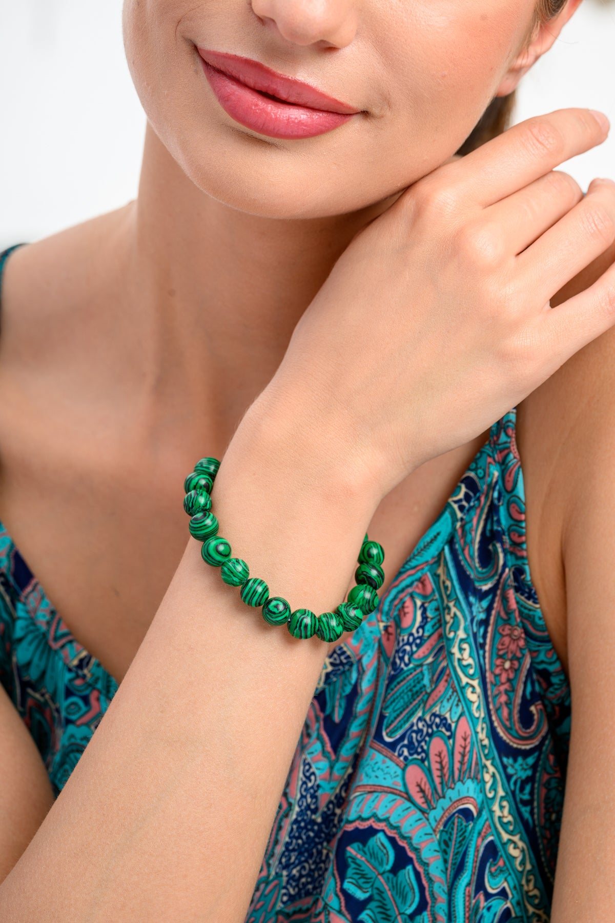 Aventurine Bead Bracelet