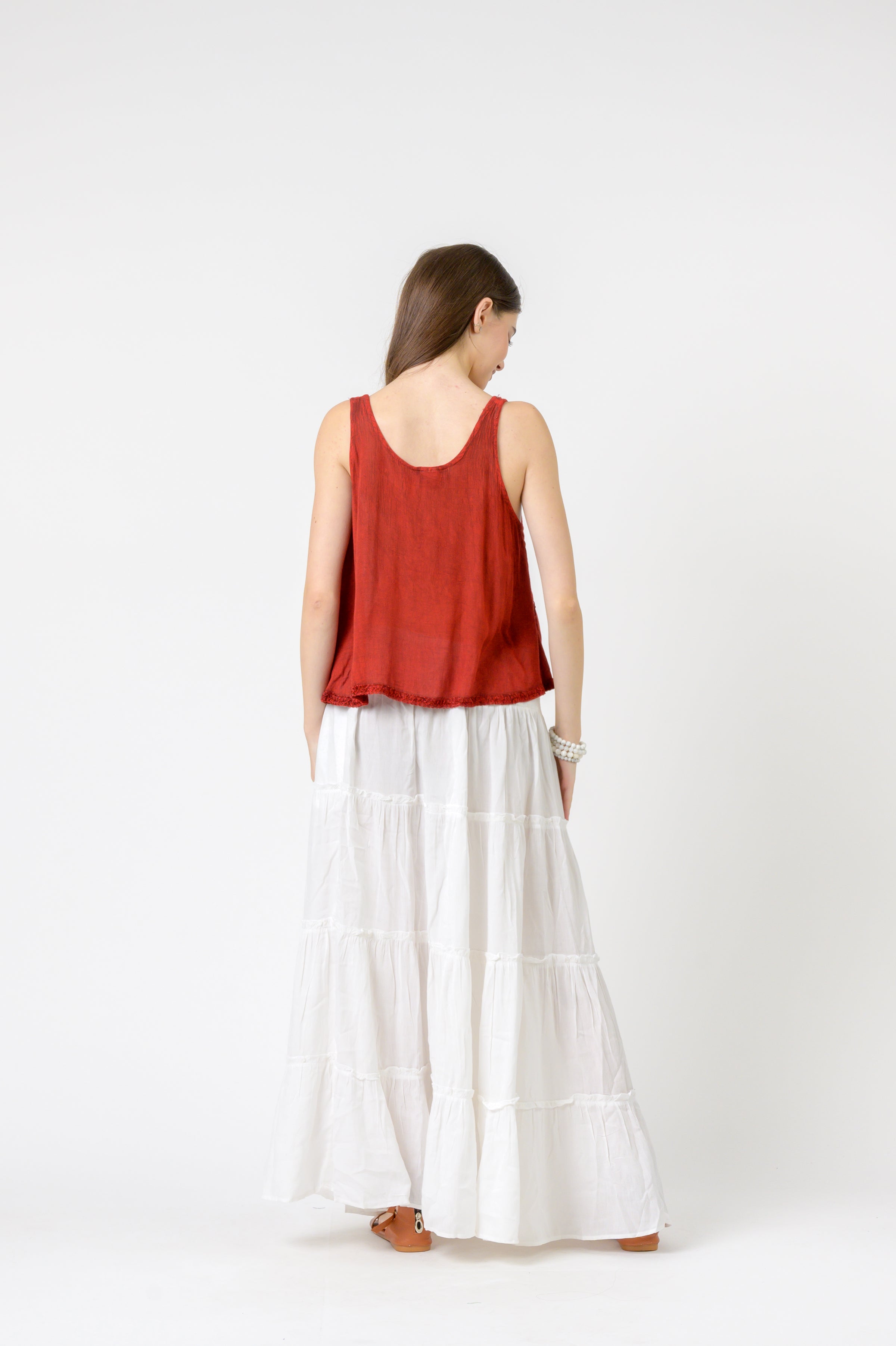 Rhea Petticoat Crop Top