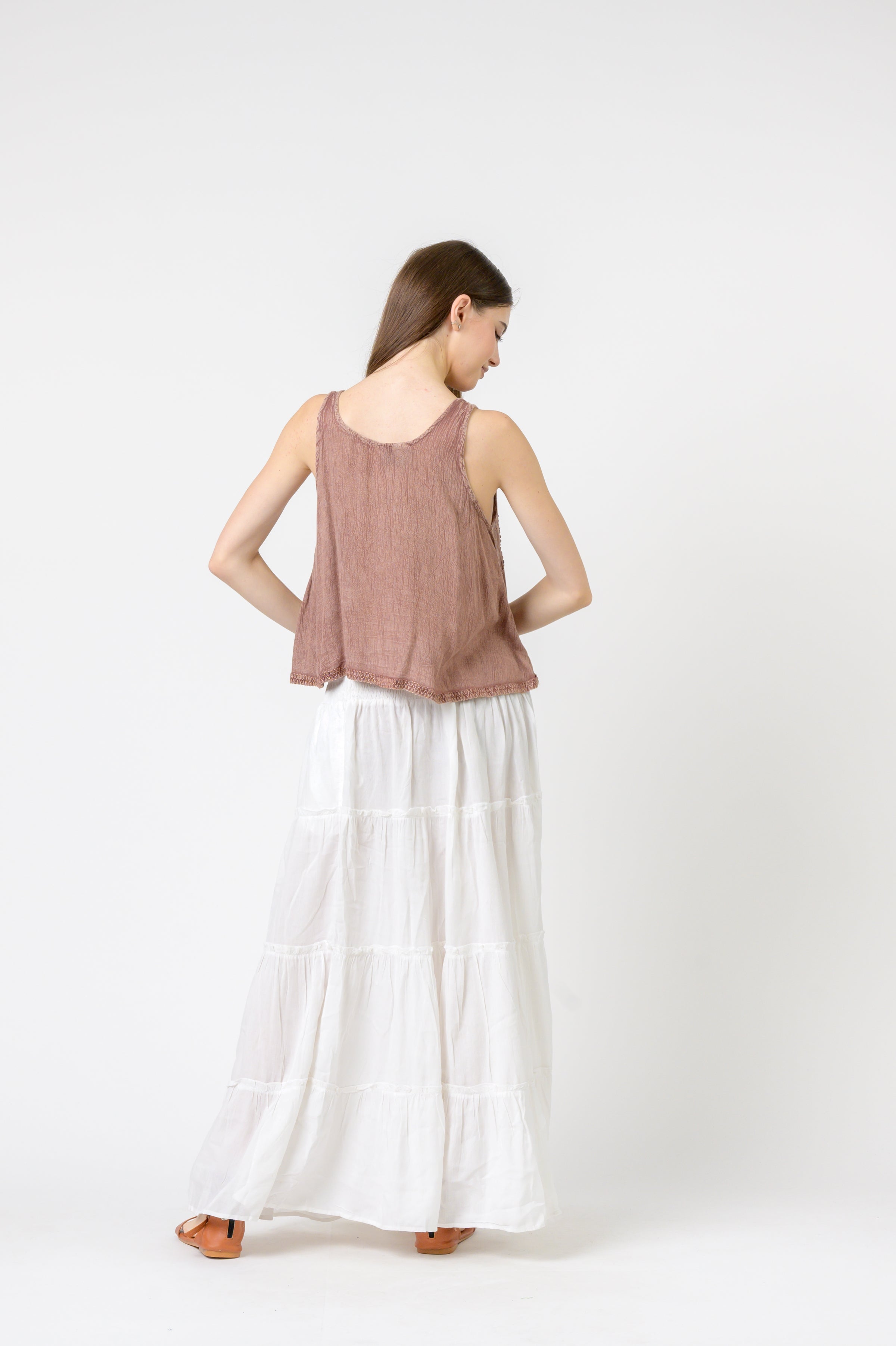 Rhea Petticoat Crop Top