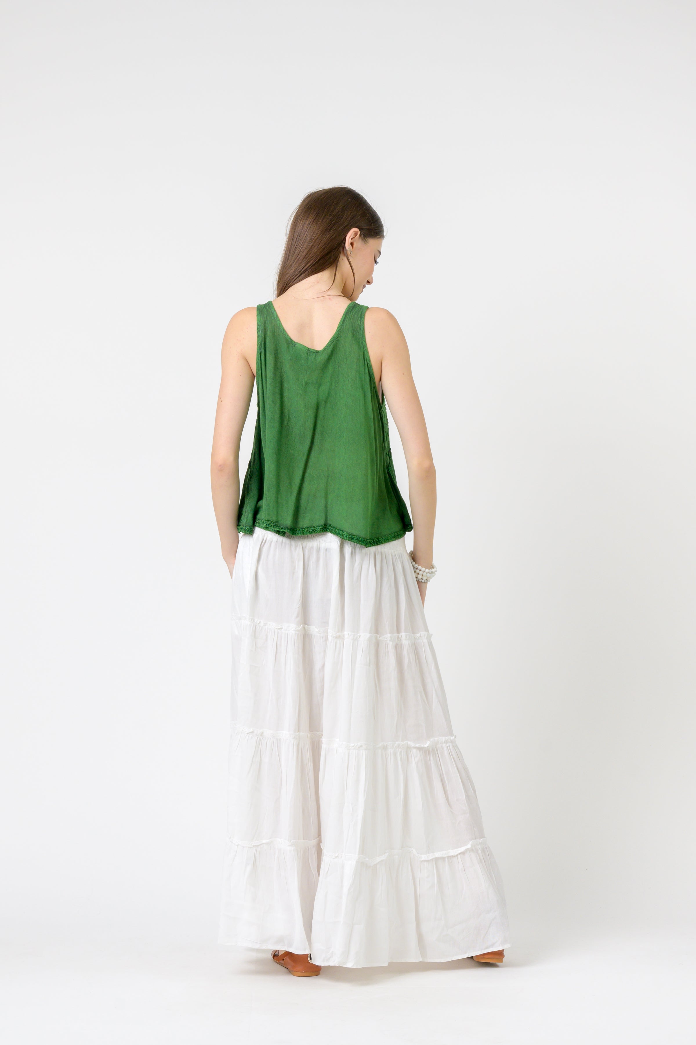 Rhea Petticoat Crop Top