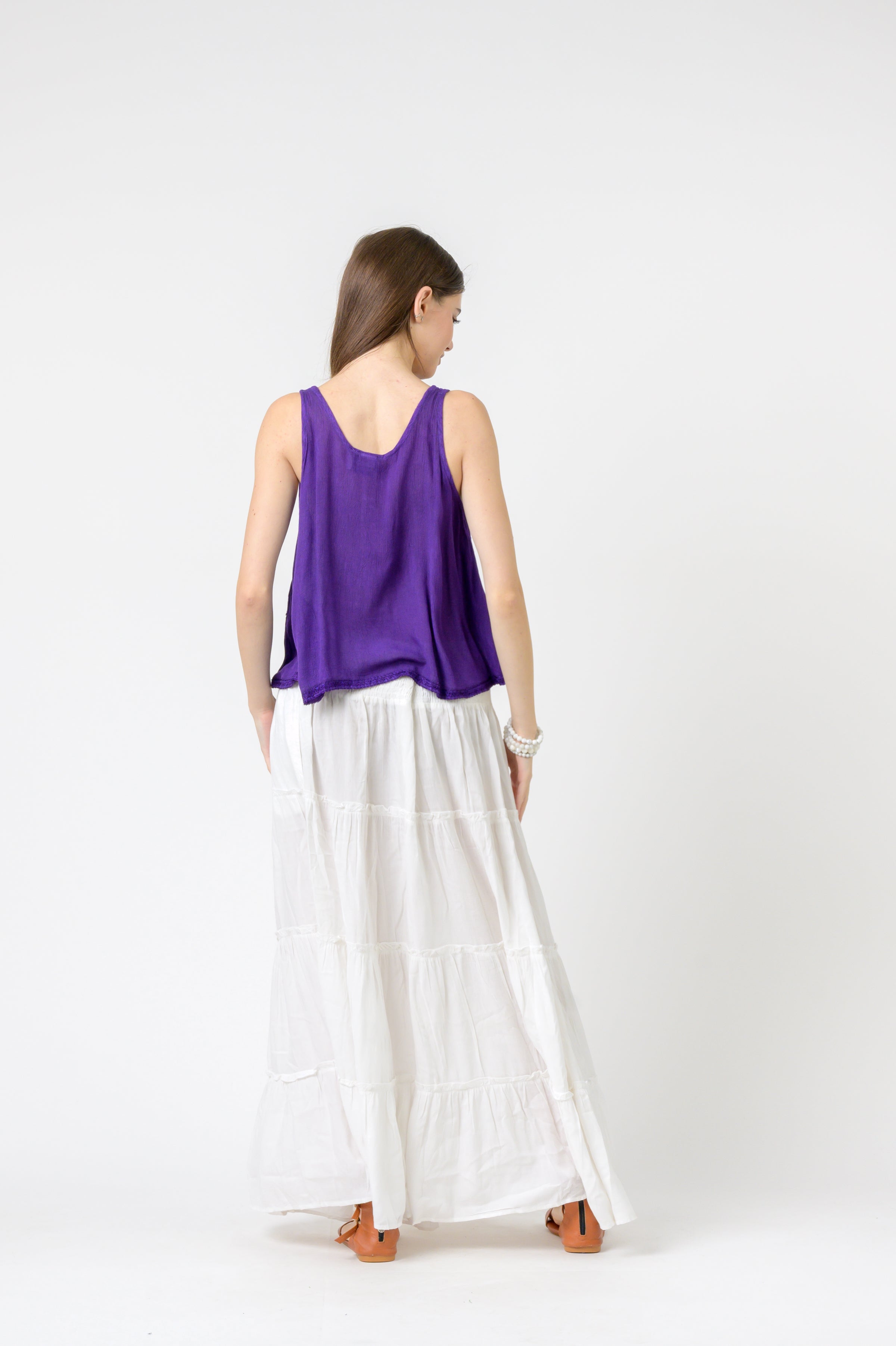 Rhea Petticoat Crop Top