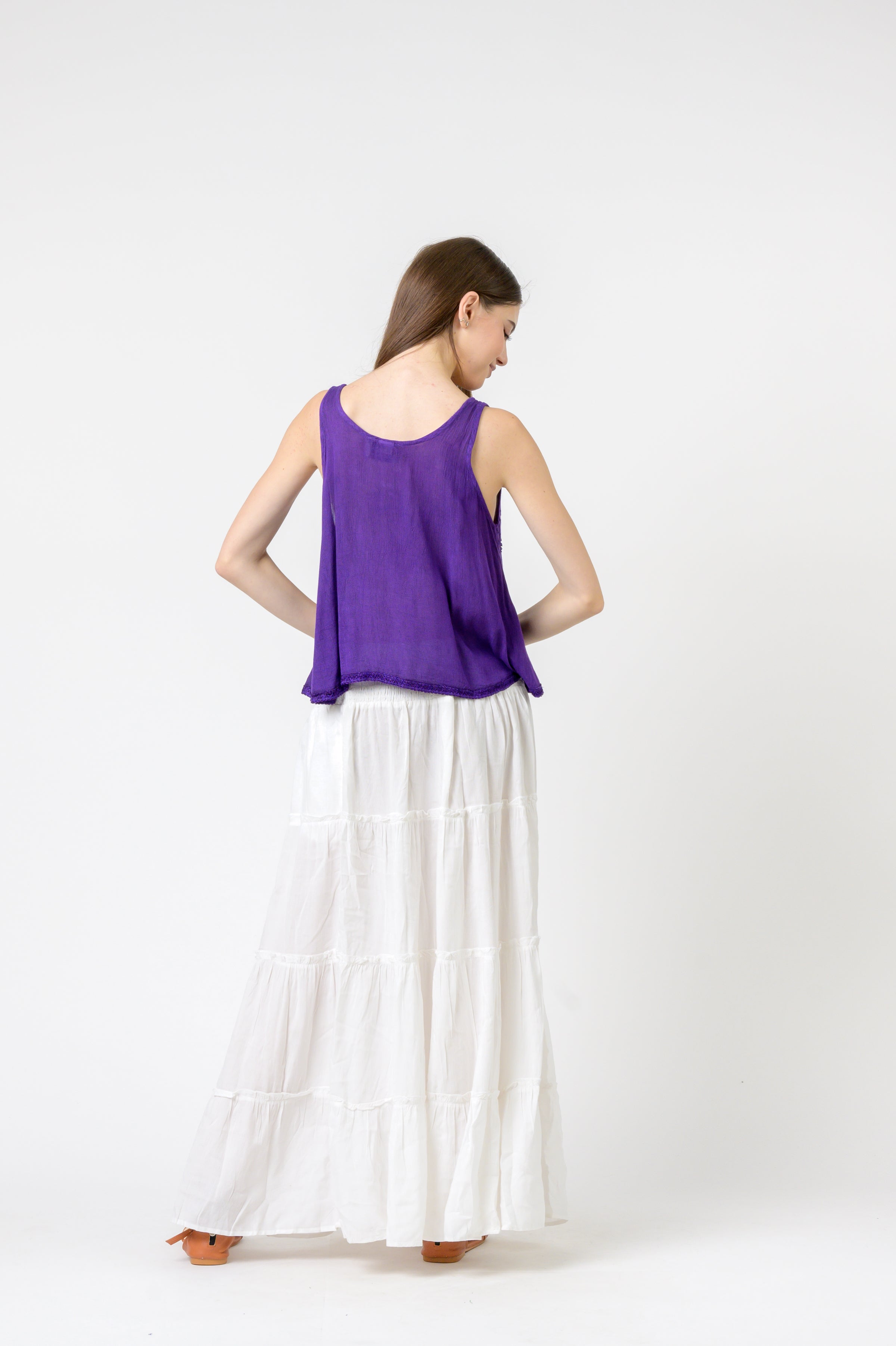 Rhea Petticoat Crop Top