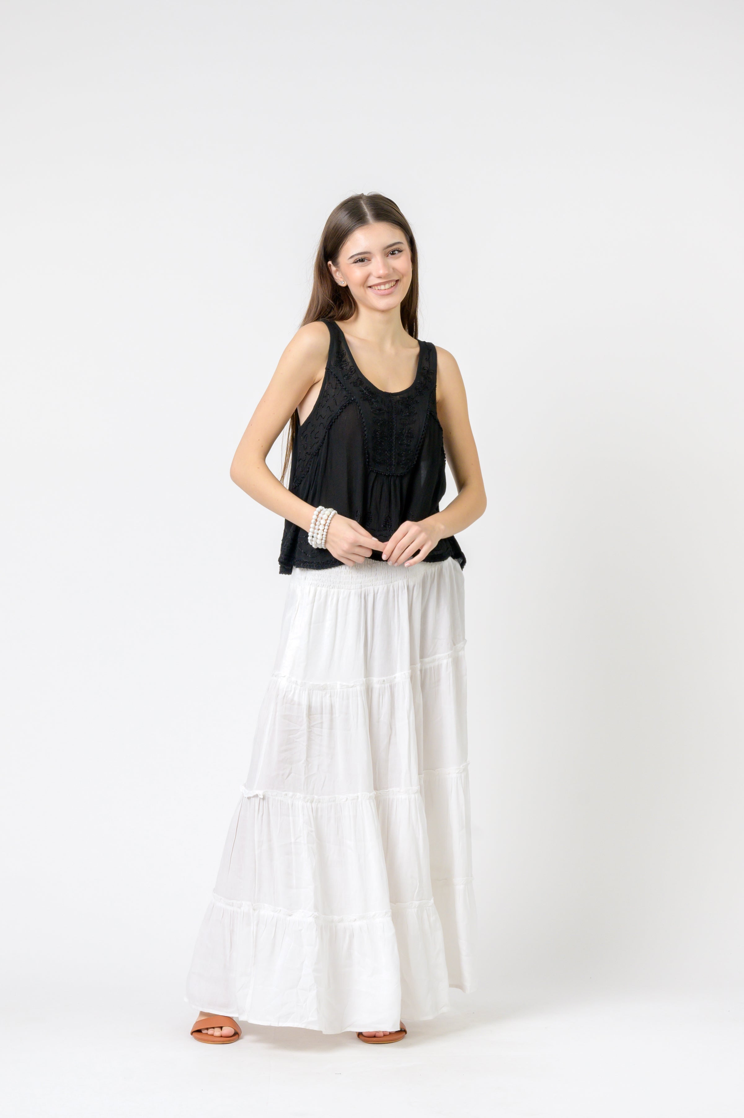 Rhea Petticoat Crop Top