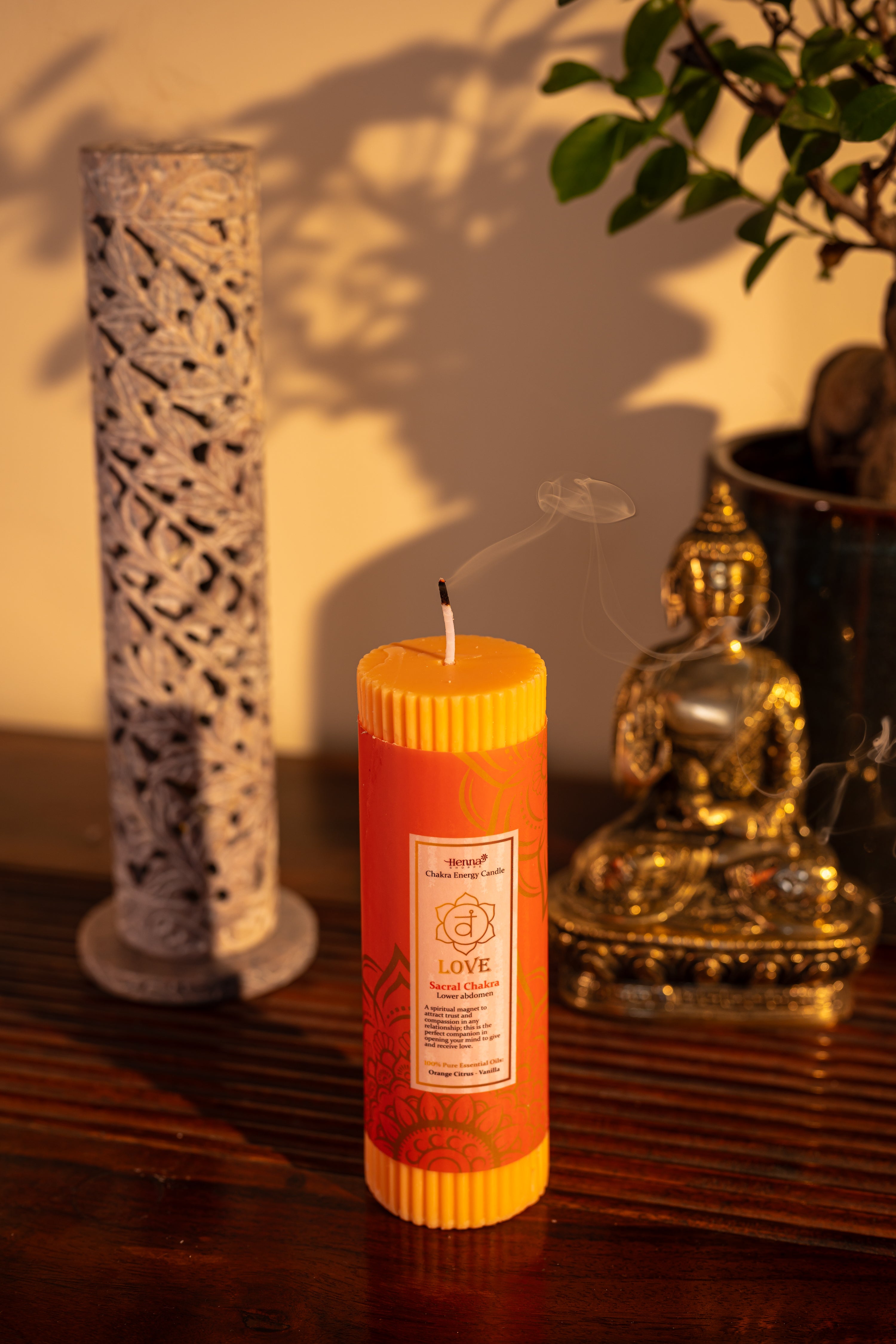 Chakras Candle - Henna Shoppe