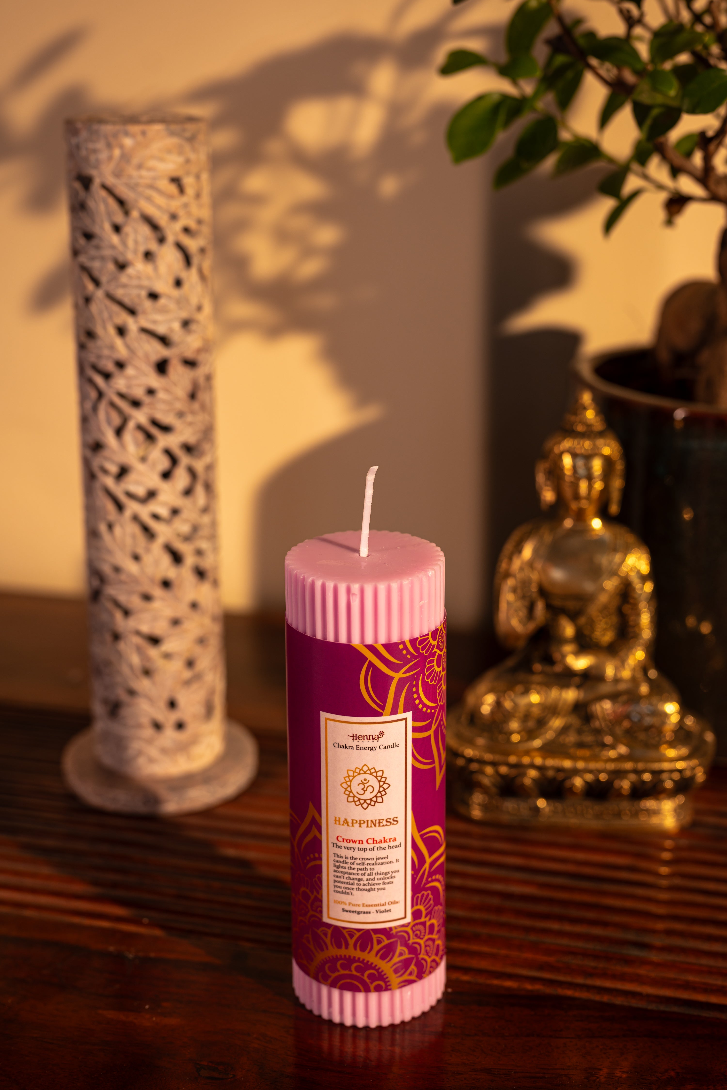 Chakras Candle - Henna Shoppe