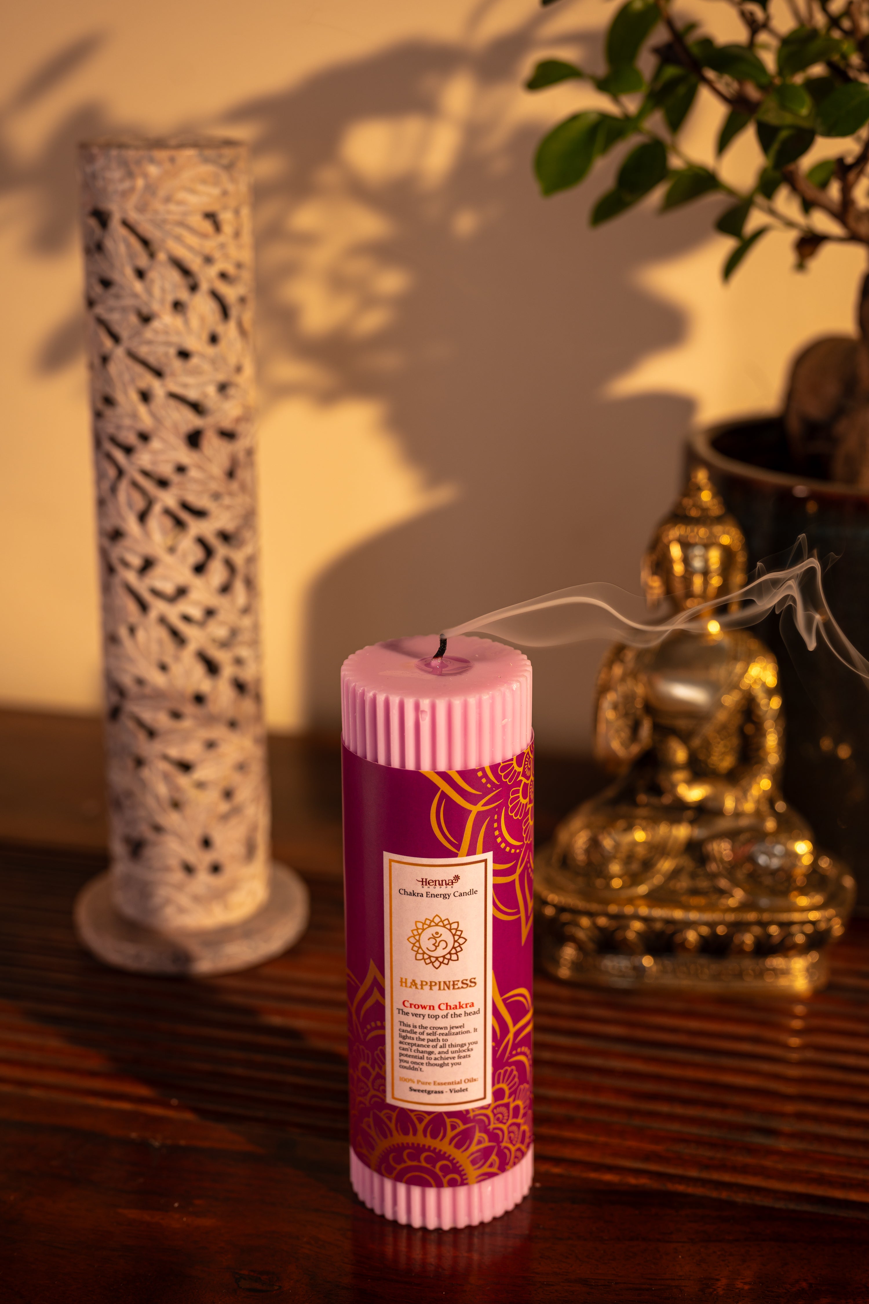 Chakras Candle - Henna Shoppe