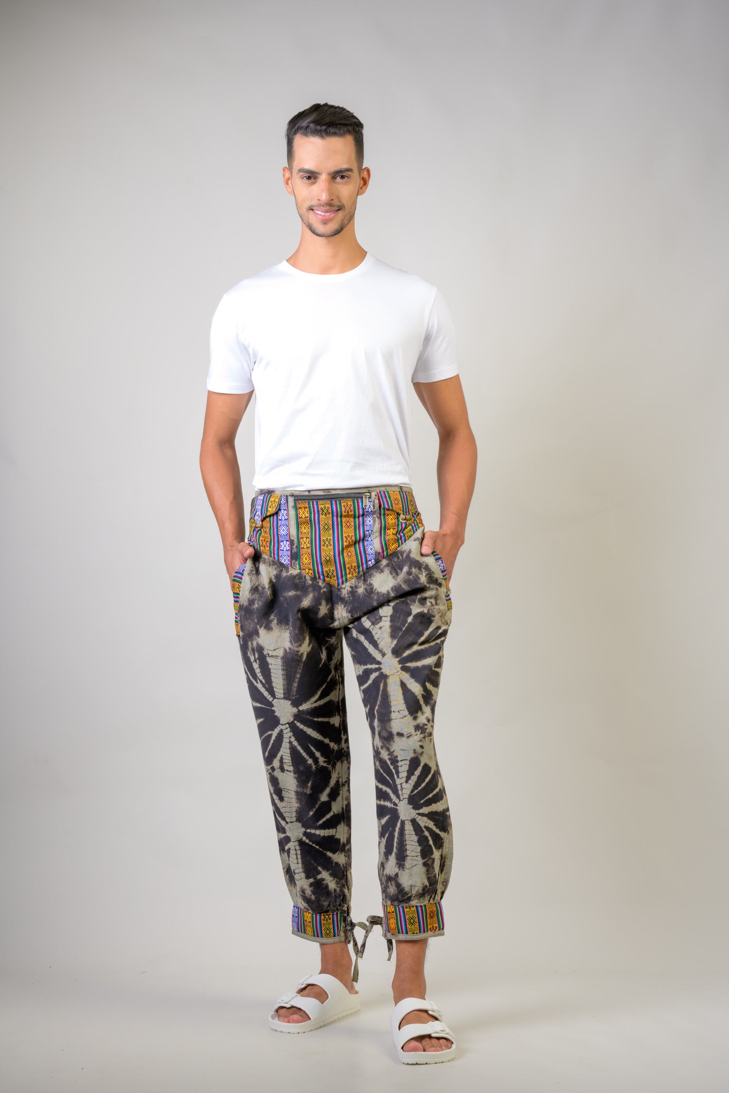 Cotton Tai-Dai Trouser