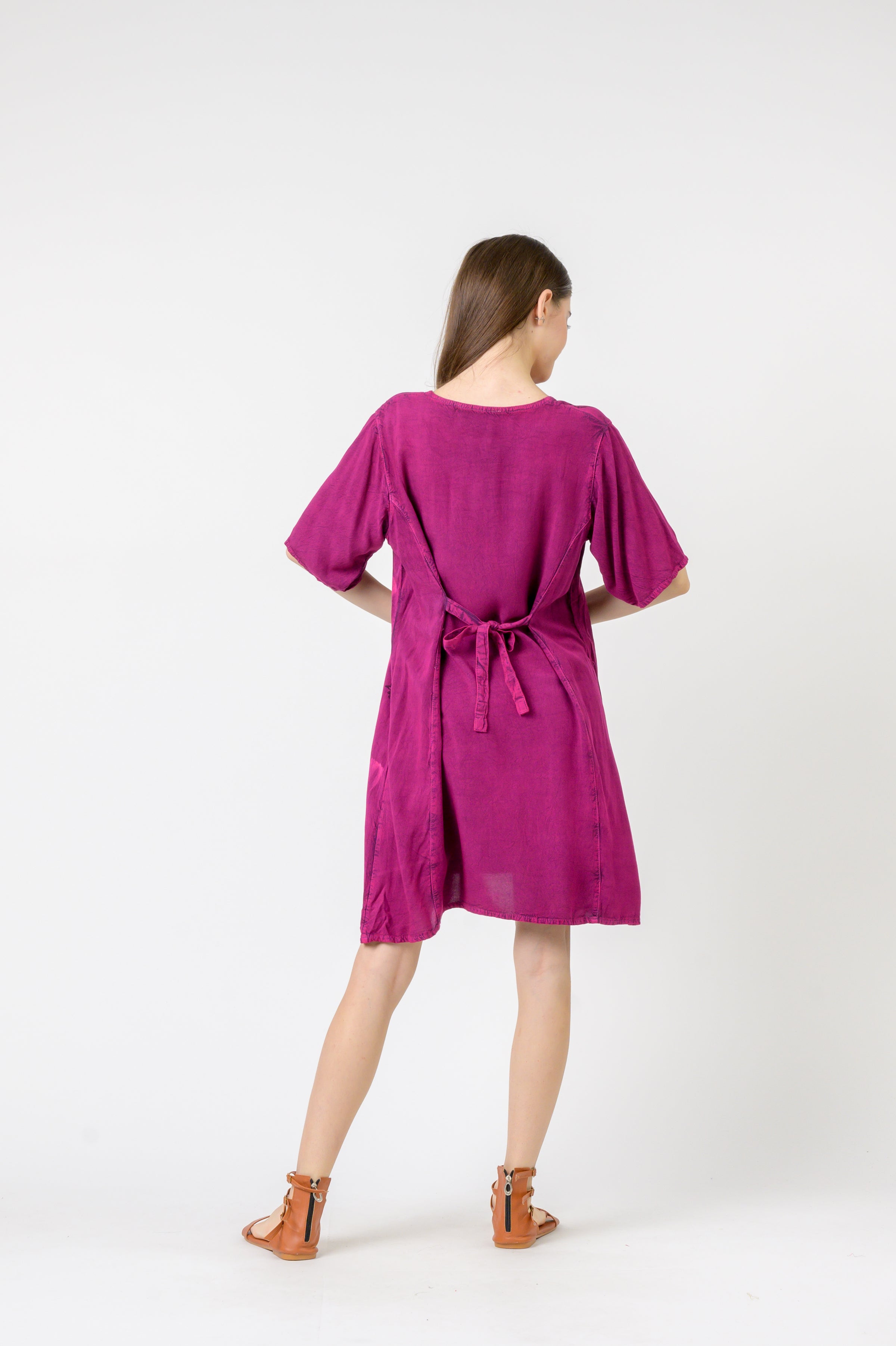 Rhea Short Sleeve Flowy Top