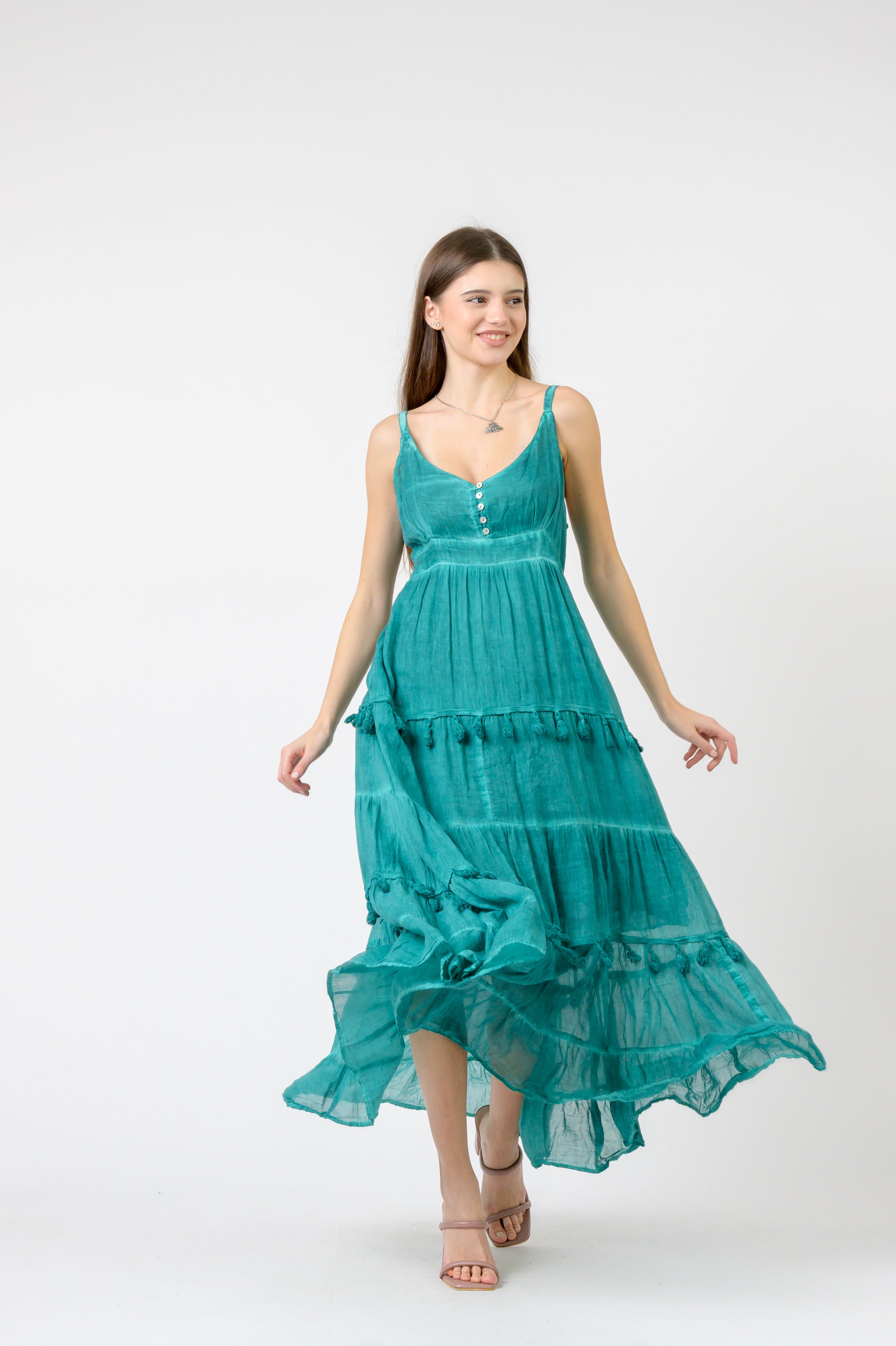 Rhea One Size Sleeveless Dress