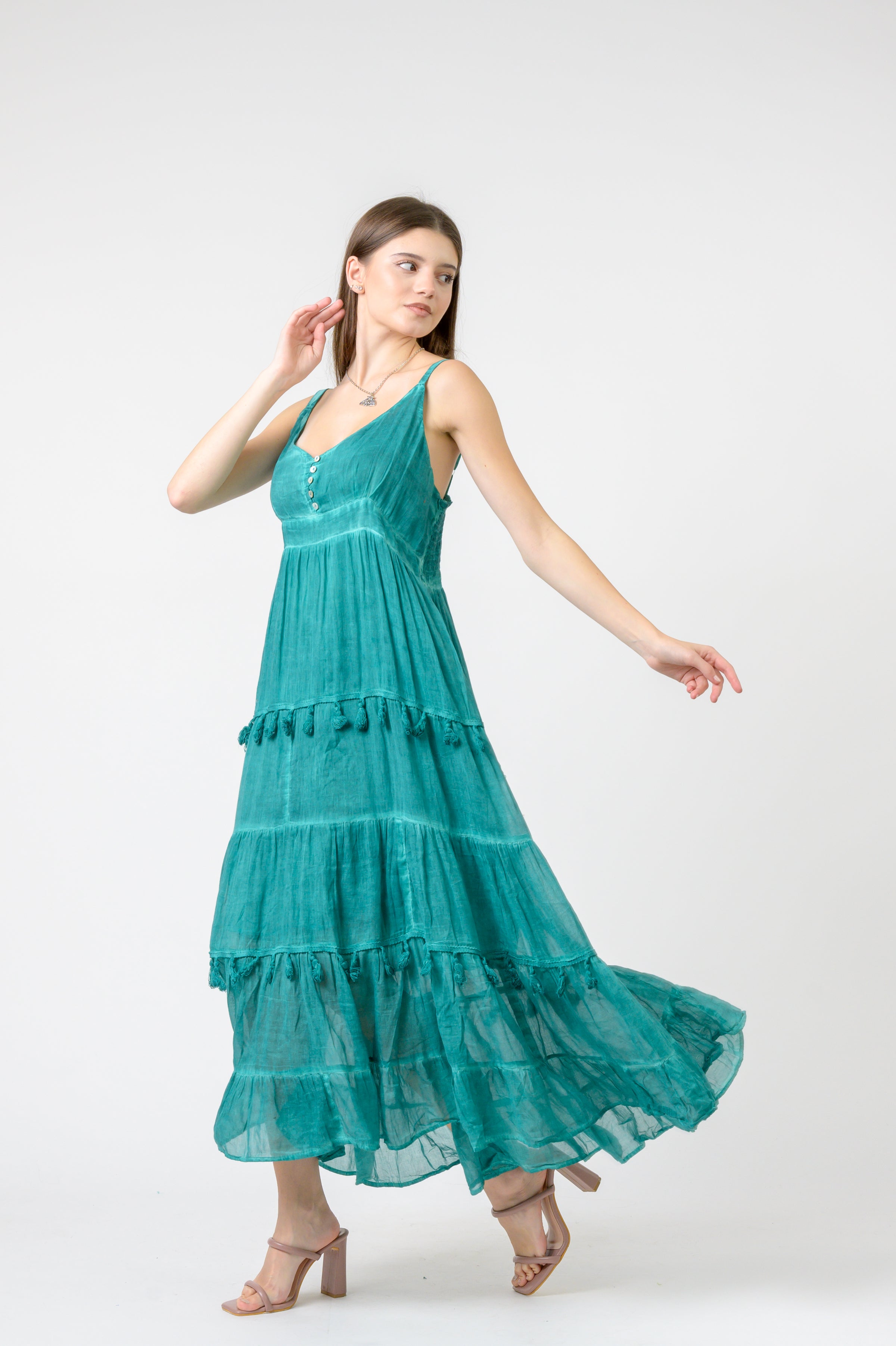 Rhea One Size Sleeveless Dress