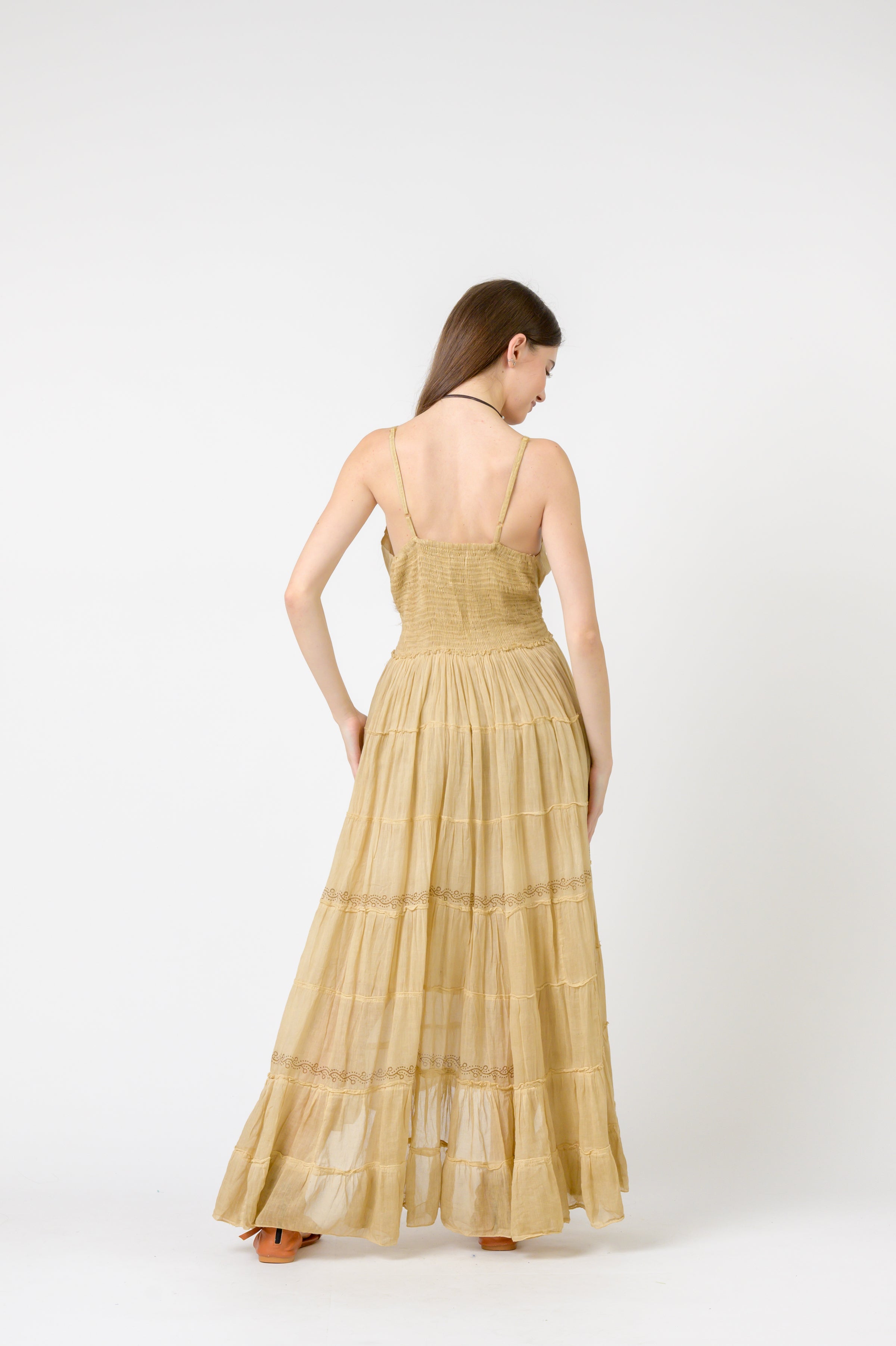 Rhea Long String Dress