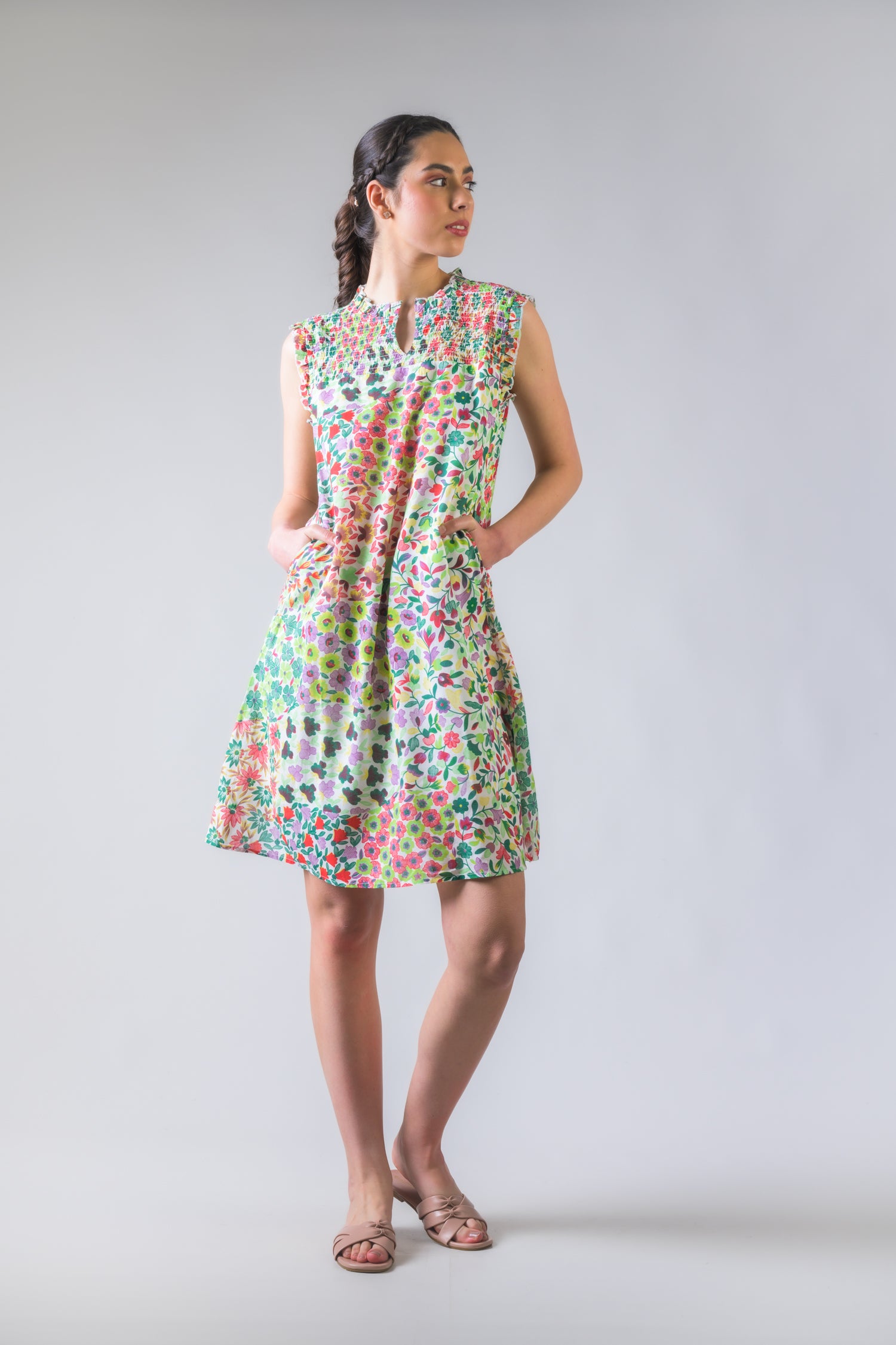 Rhea Flower Garden Dress