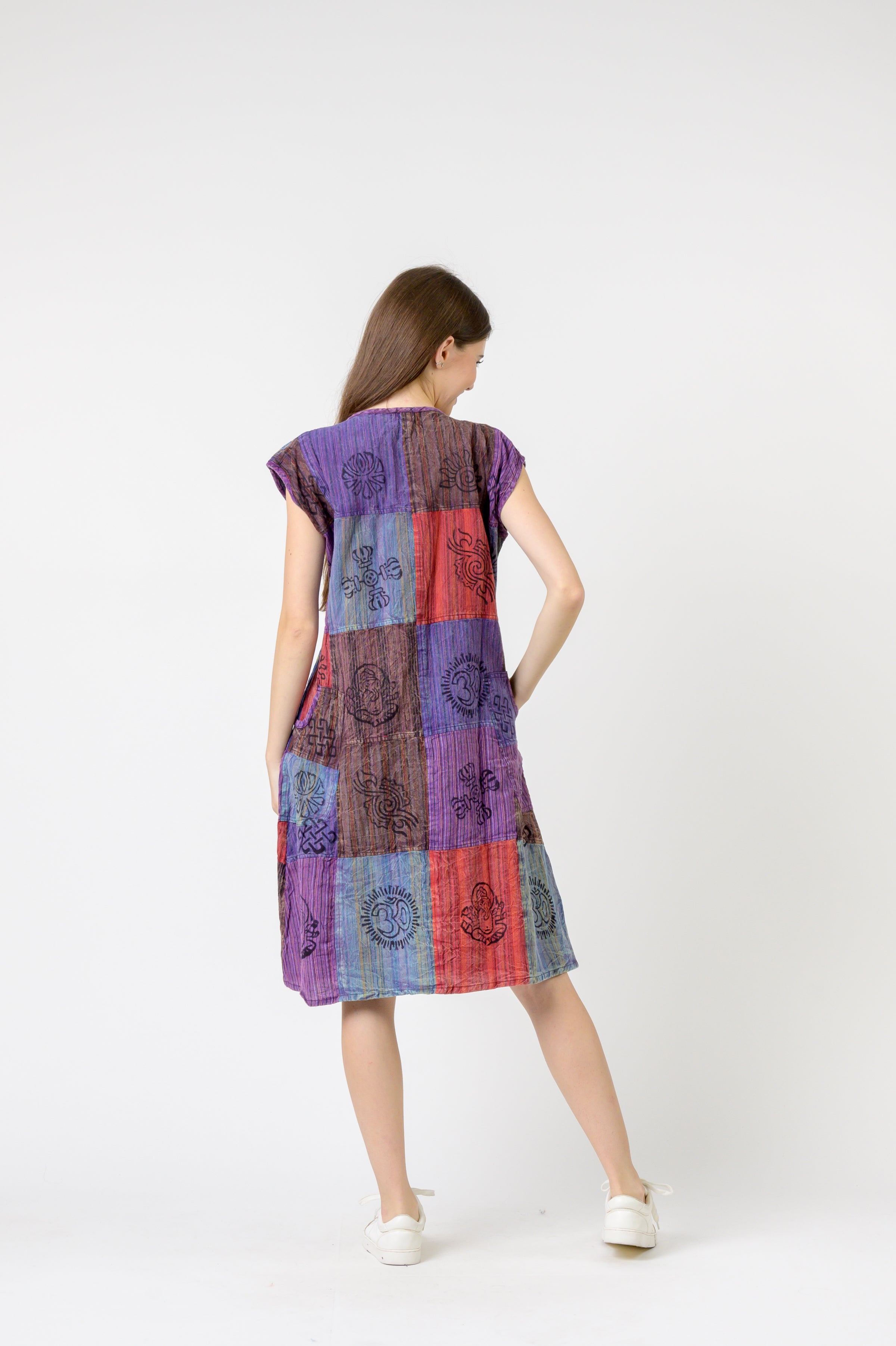 Rhea Button-Down Midi Dress