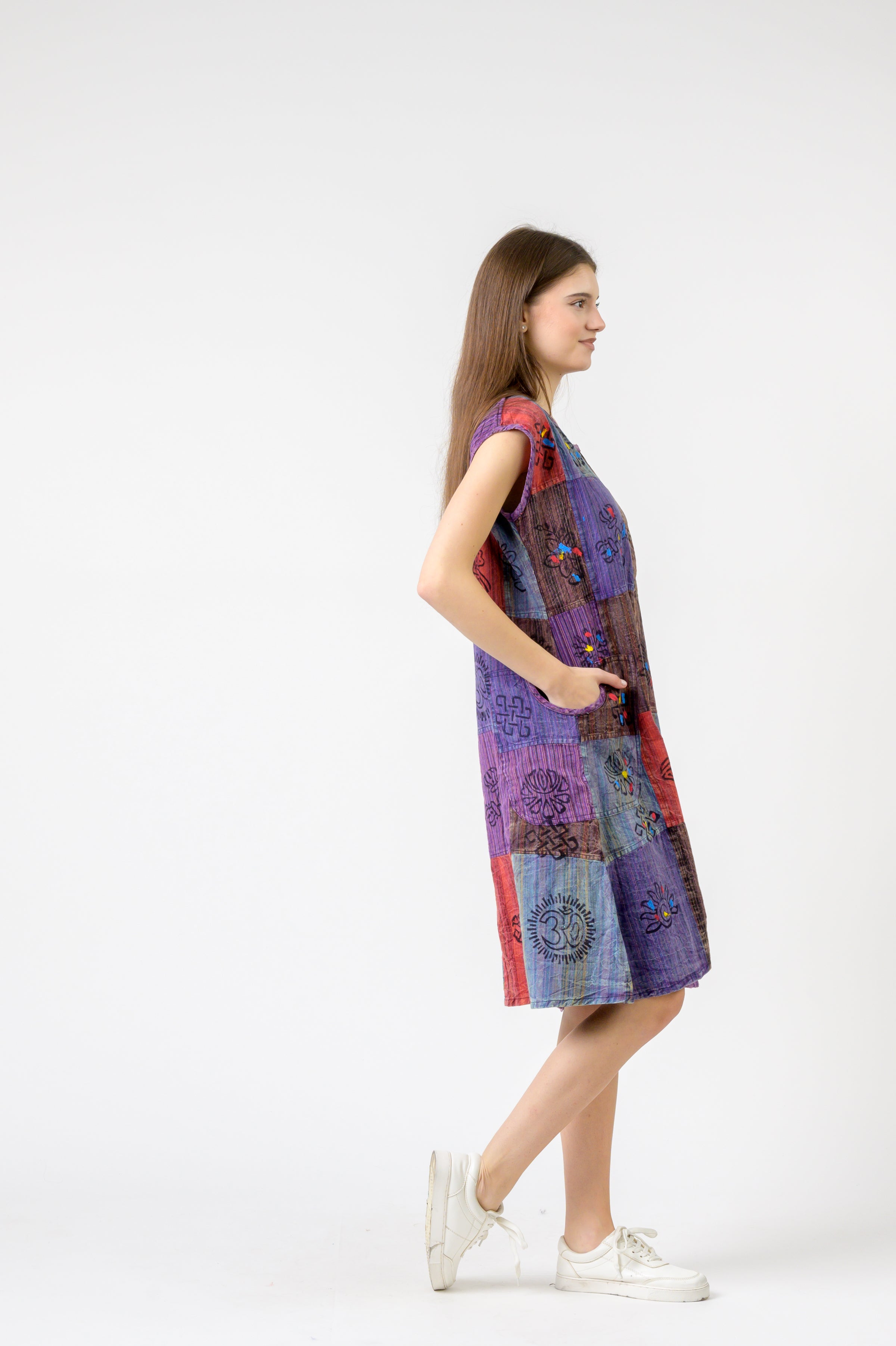 Rhea Button-Down Midi Dress