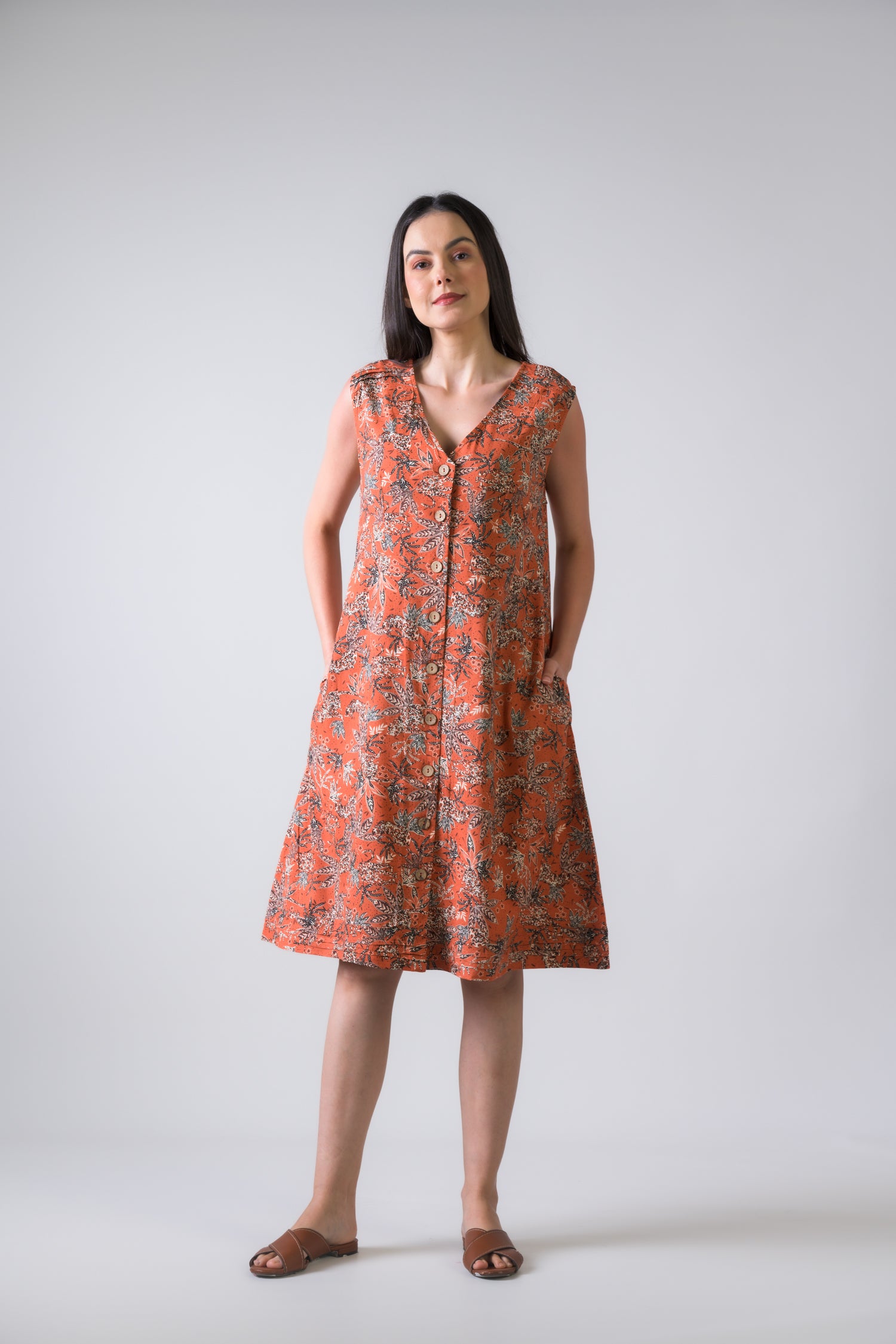 Rhea Heron Dress