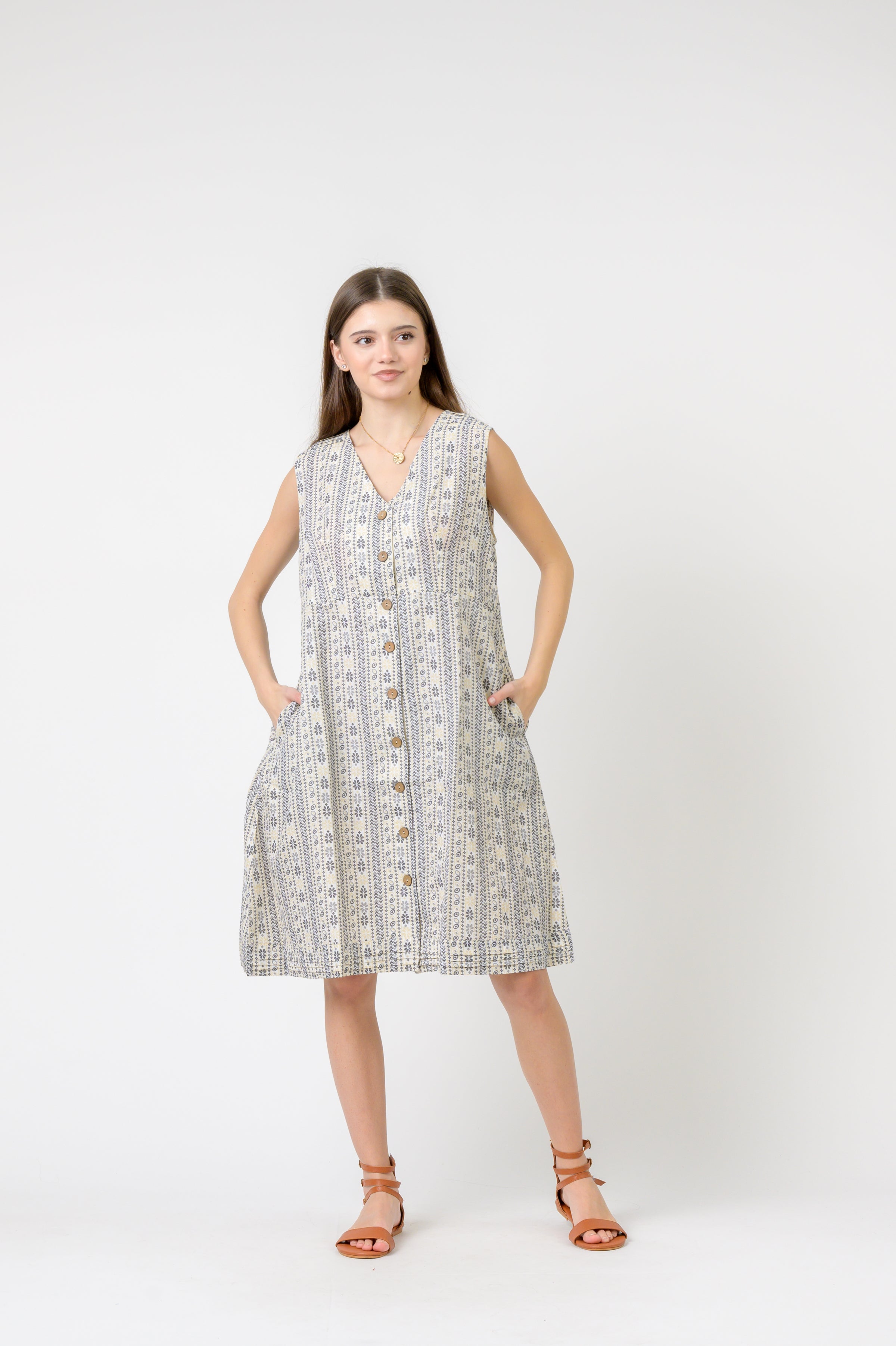 Rhea Heron Dress