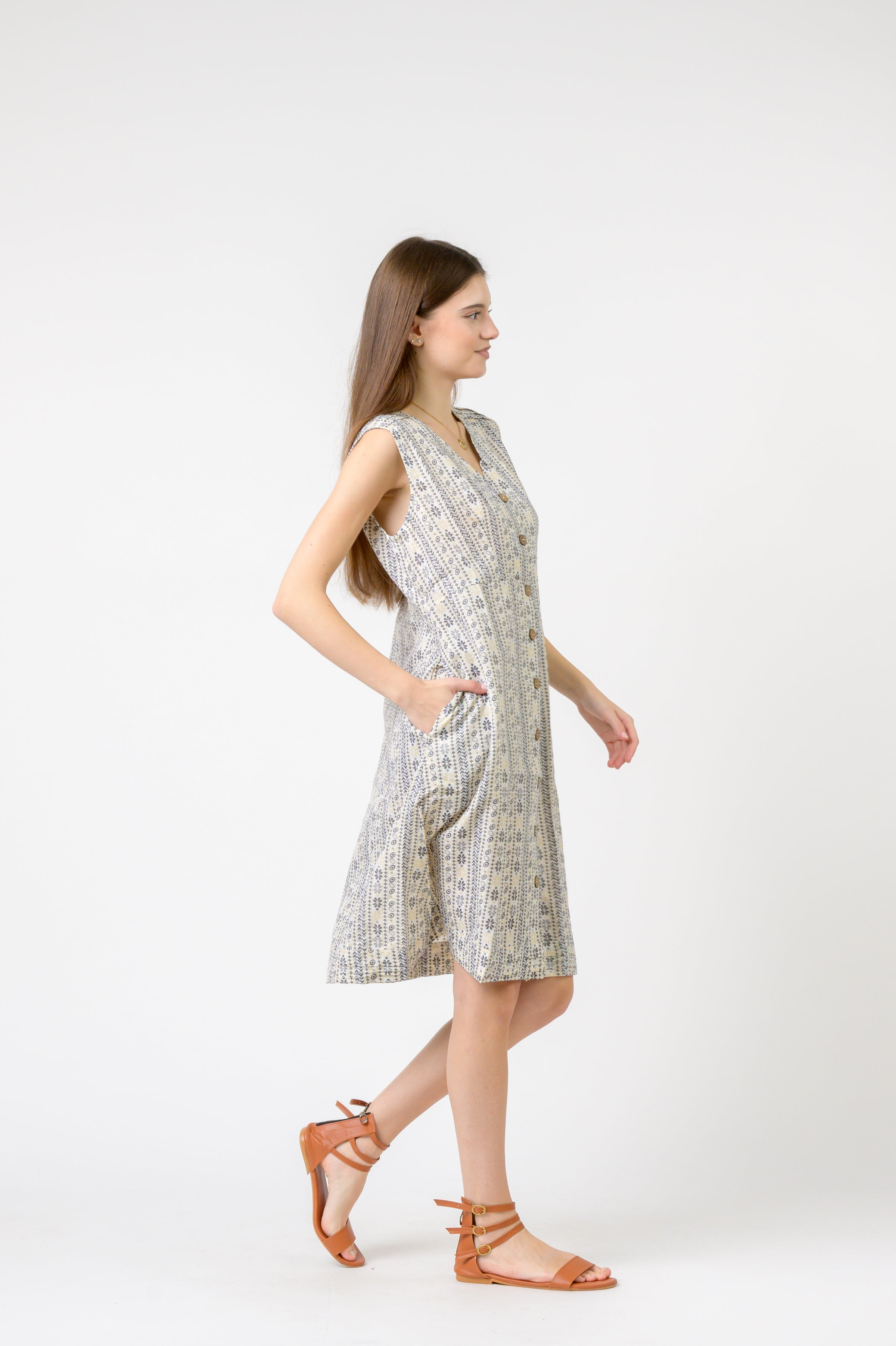 Rhea Heron Dress
