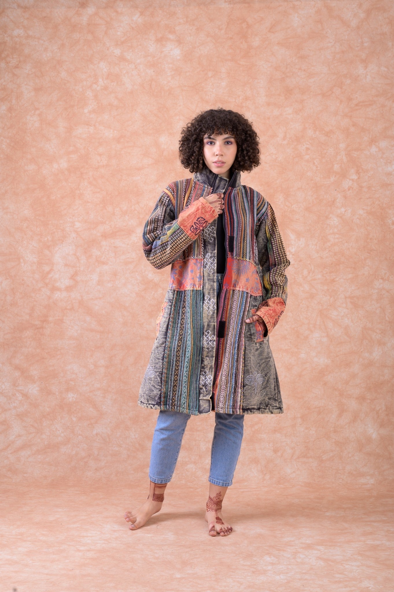 Rhea Spiritual Tinge Hoodie Multicolor / Small