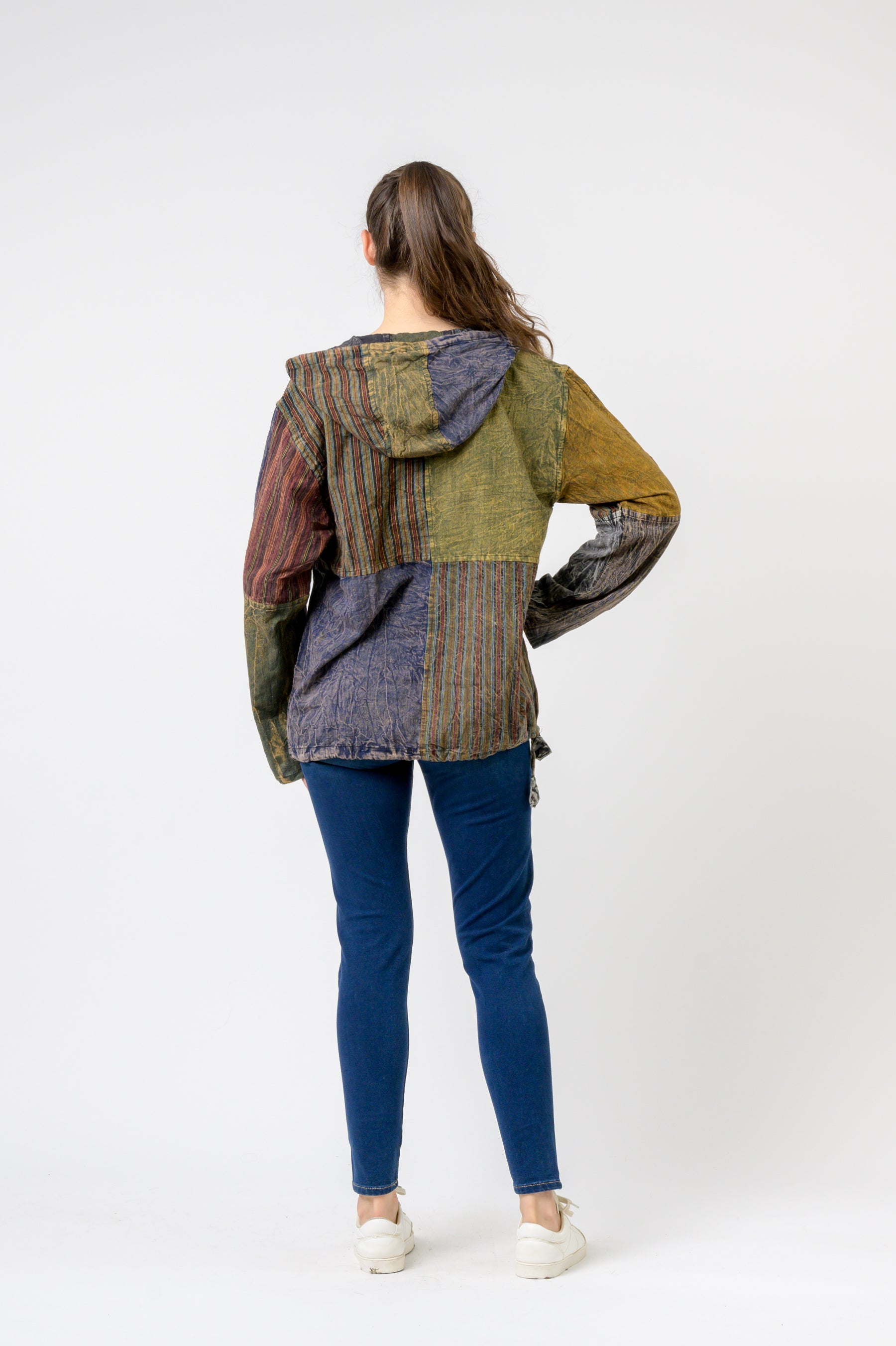 Rhea Bold Cotton Hoodie