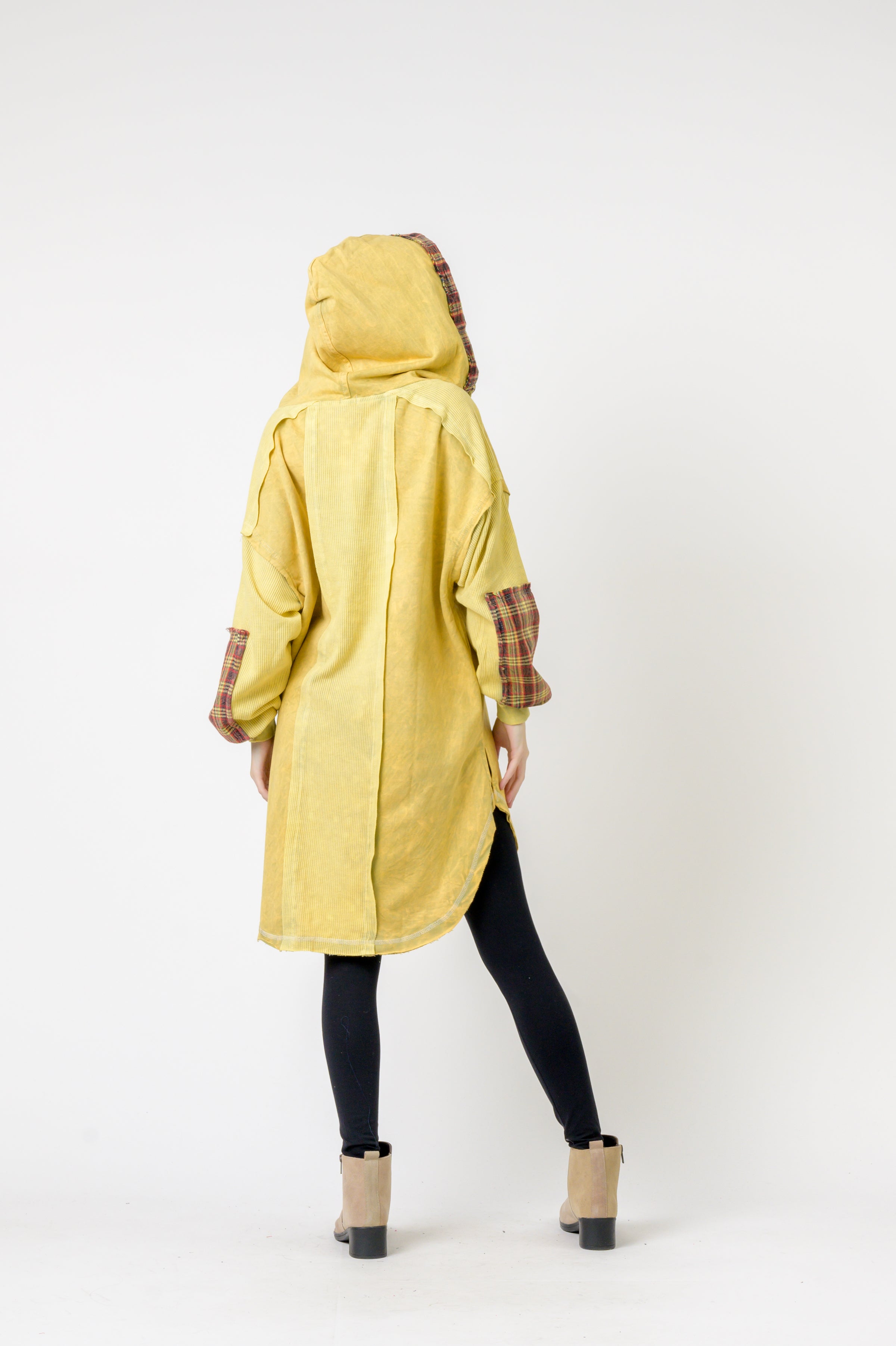 Rhea Edged Cotton Hoodie