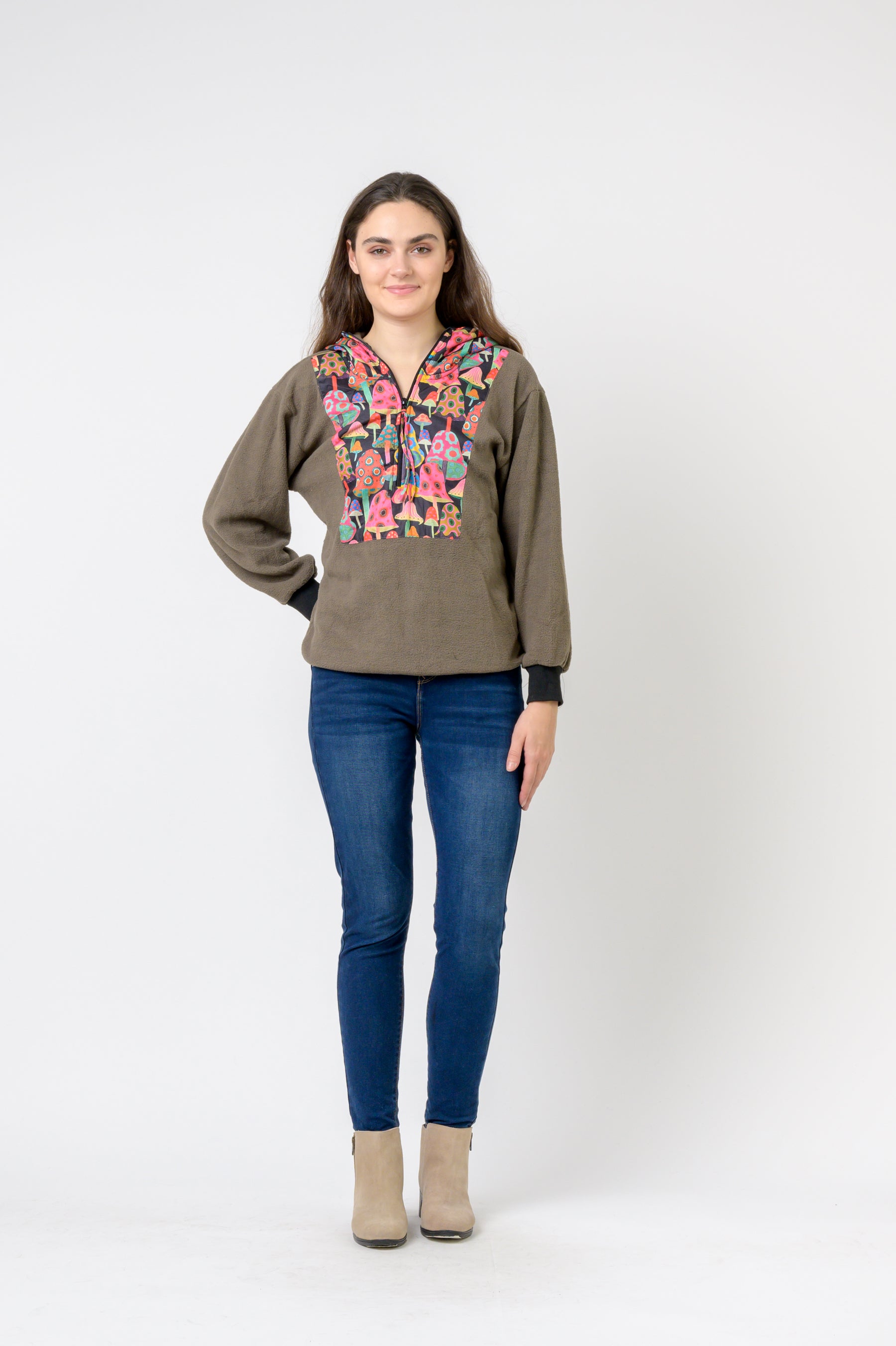 Rhea Insight Pattern Hoodie