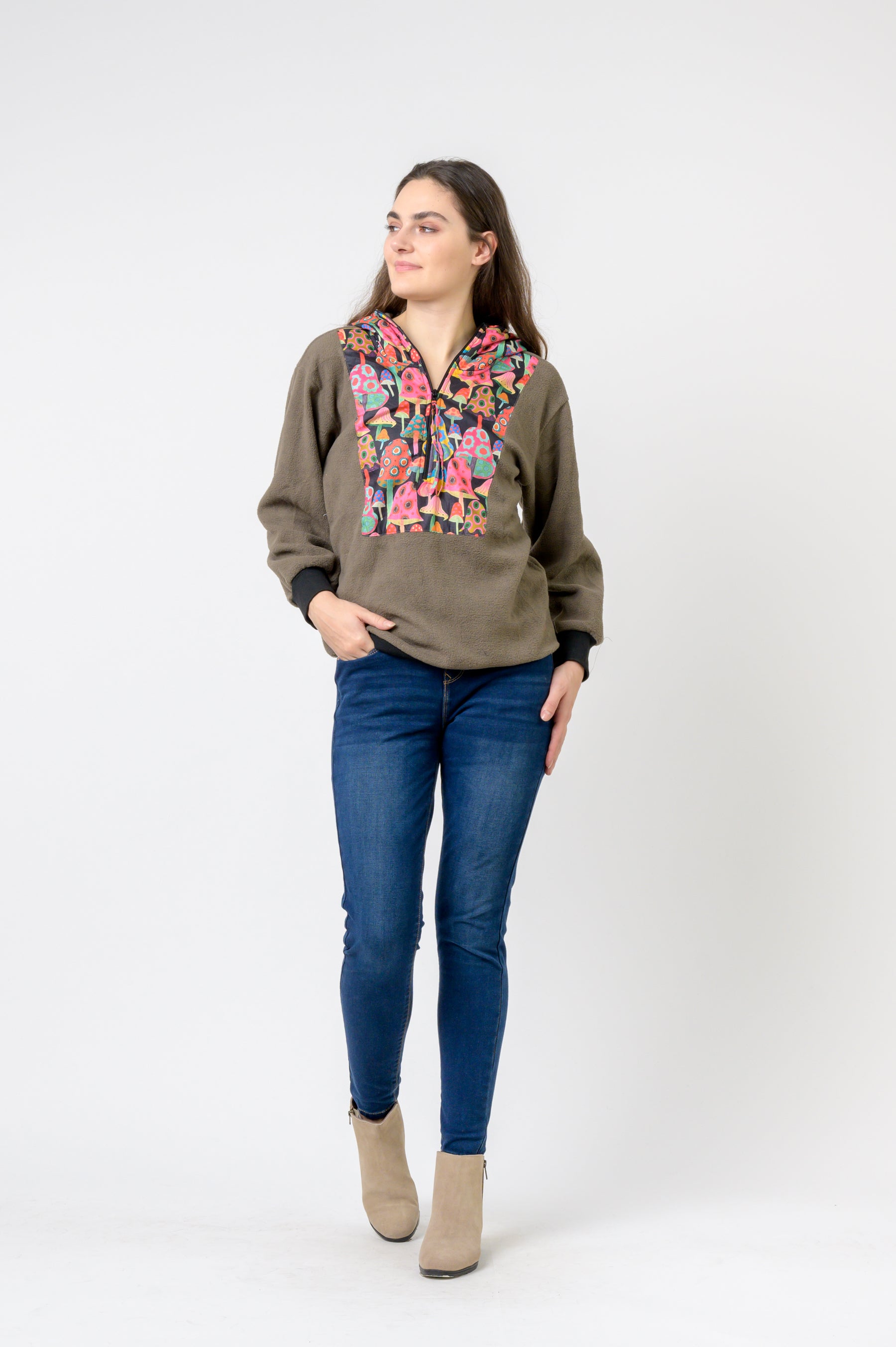 Rhea Insight Pattern Hoodie