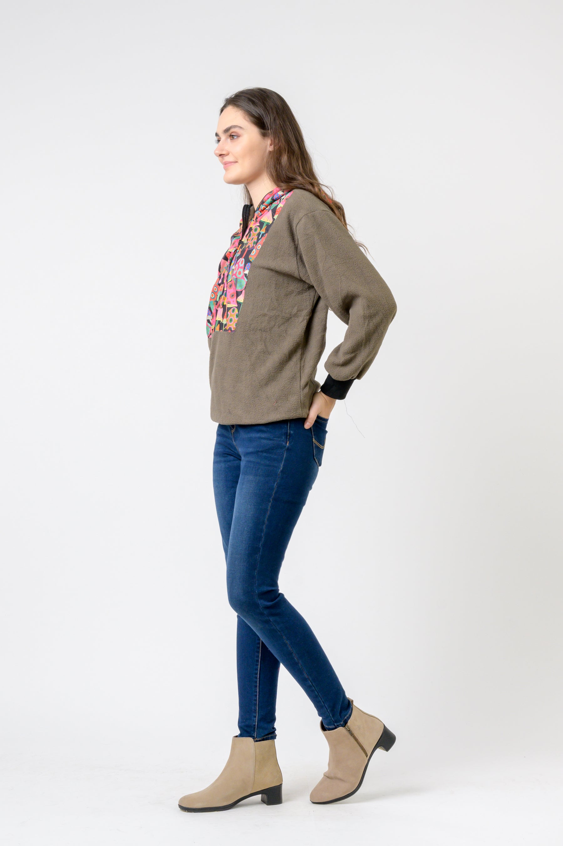 Rhea Insight Pattern Hoodie