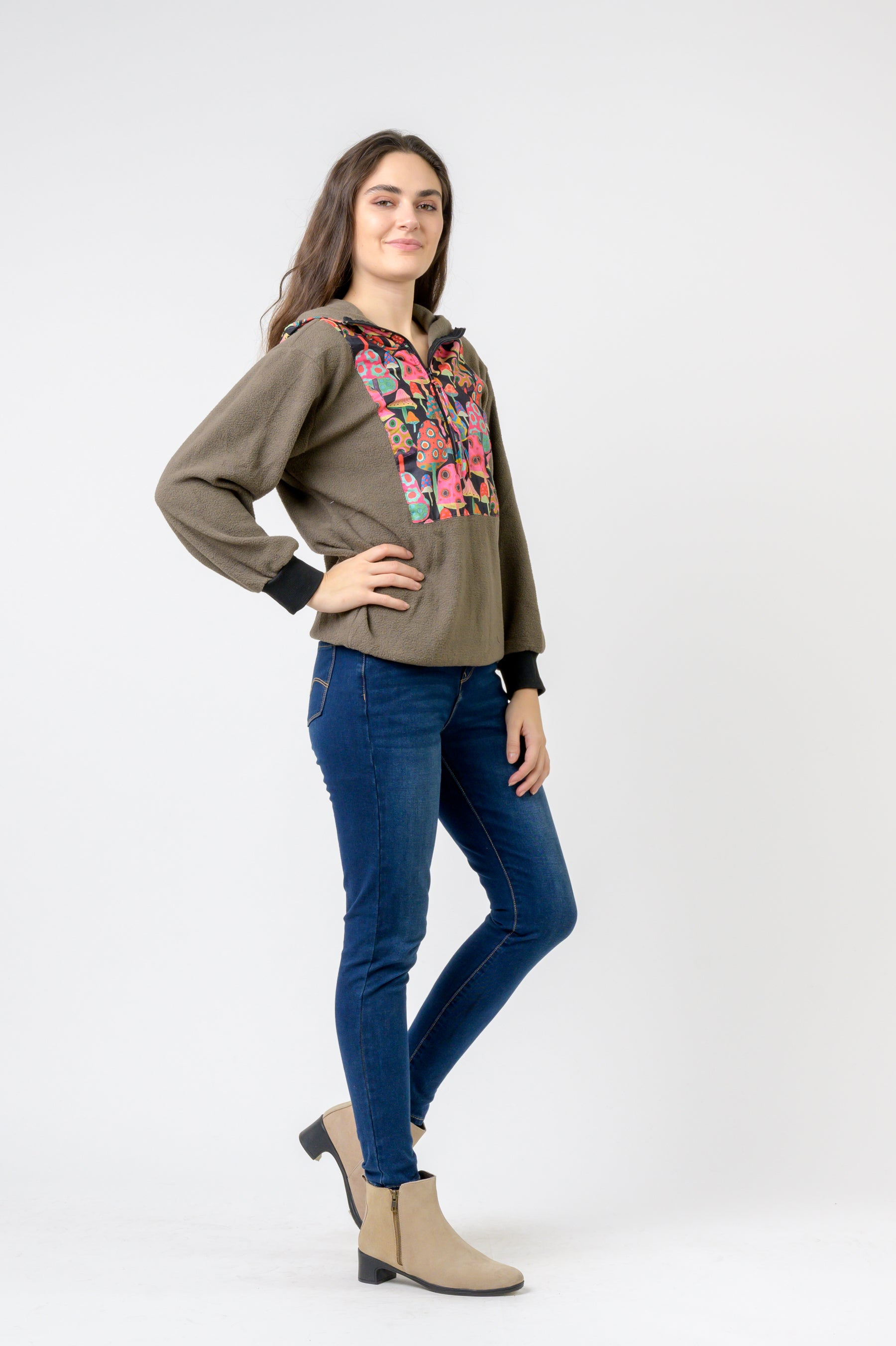 Rhea Insight Pattern Hoodie