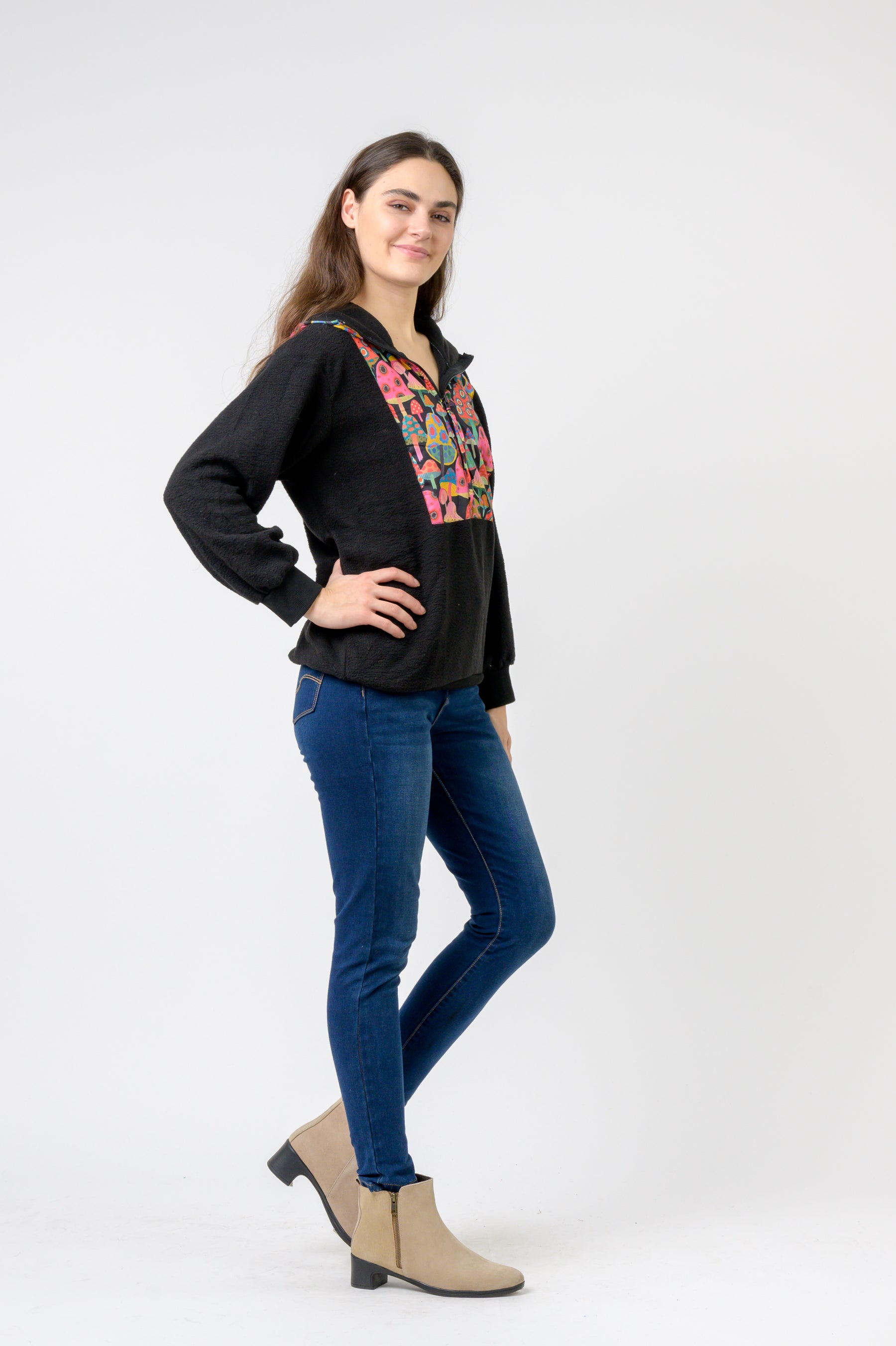 Rhea Insight Pattern Hoodie