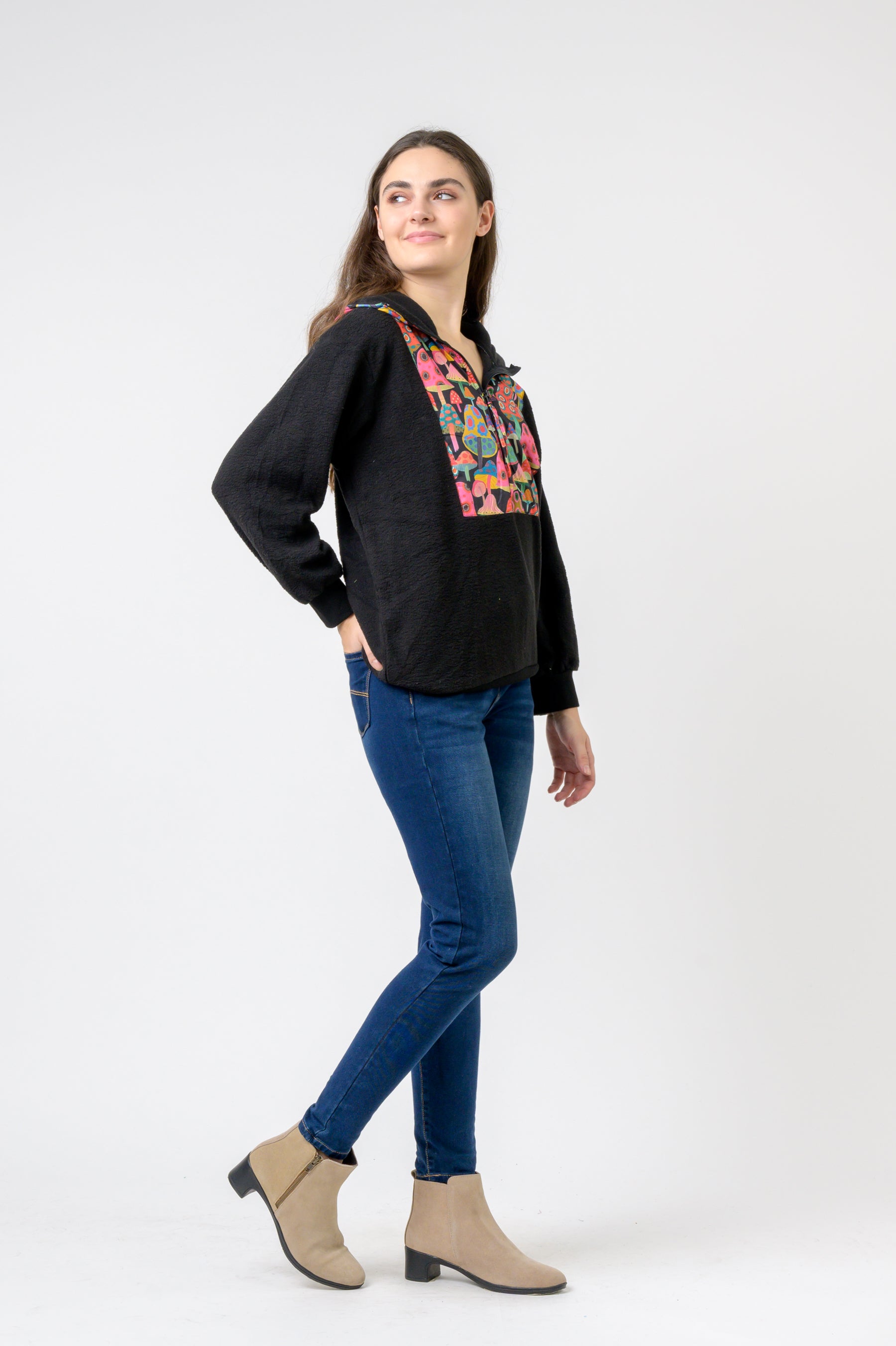 Rhea Insight Pattern Hoodie